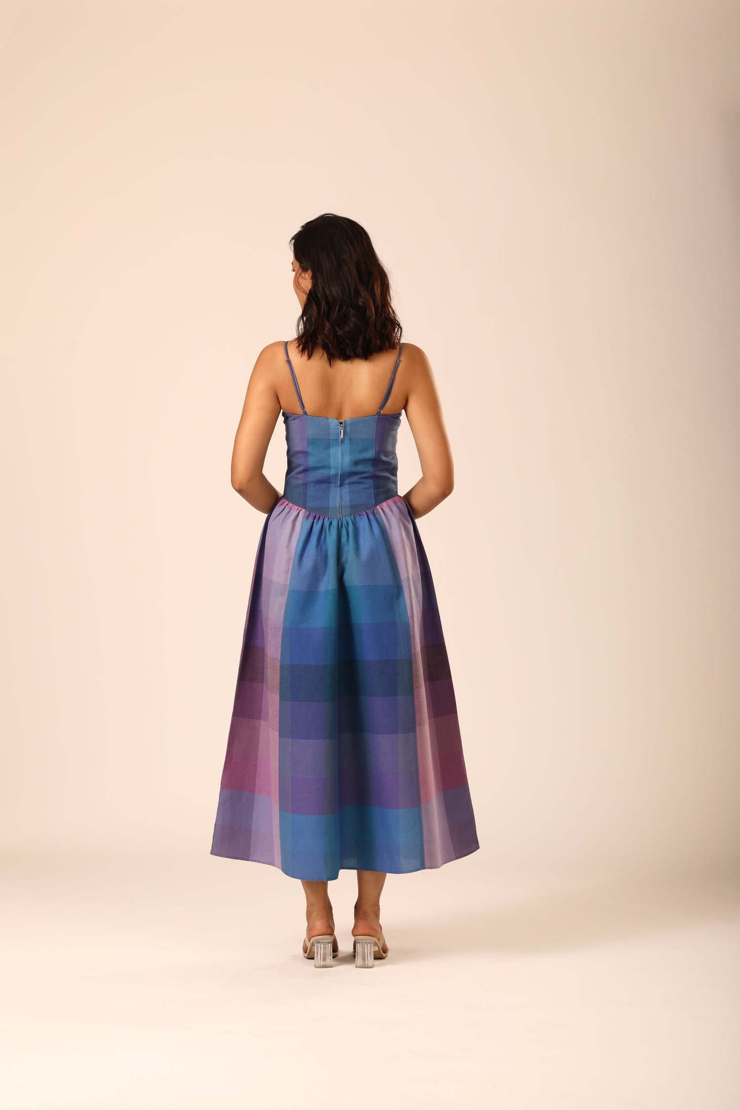 Mira Midi Dress - Periwinkle