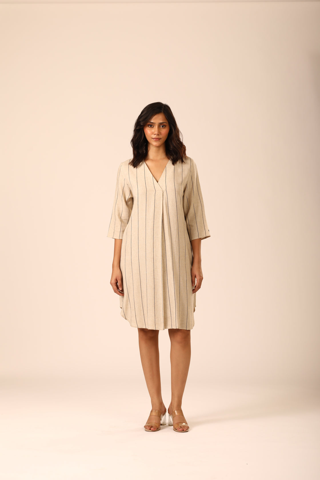 Alma Striped Dress