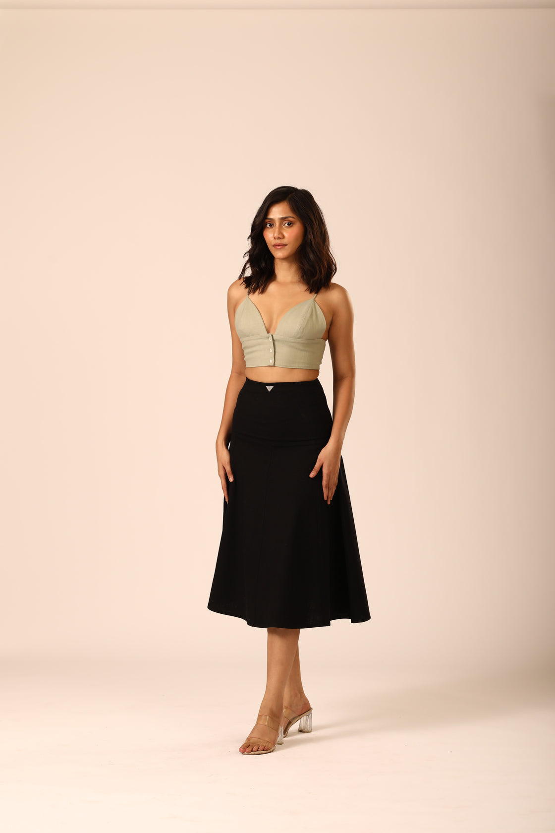 Rey Crop-Top Green
