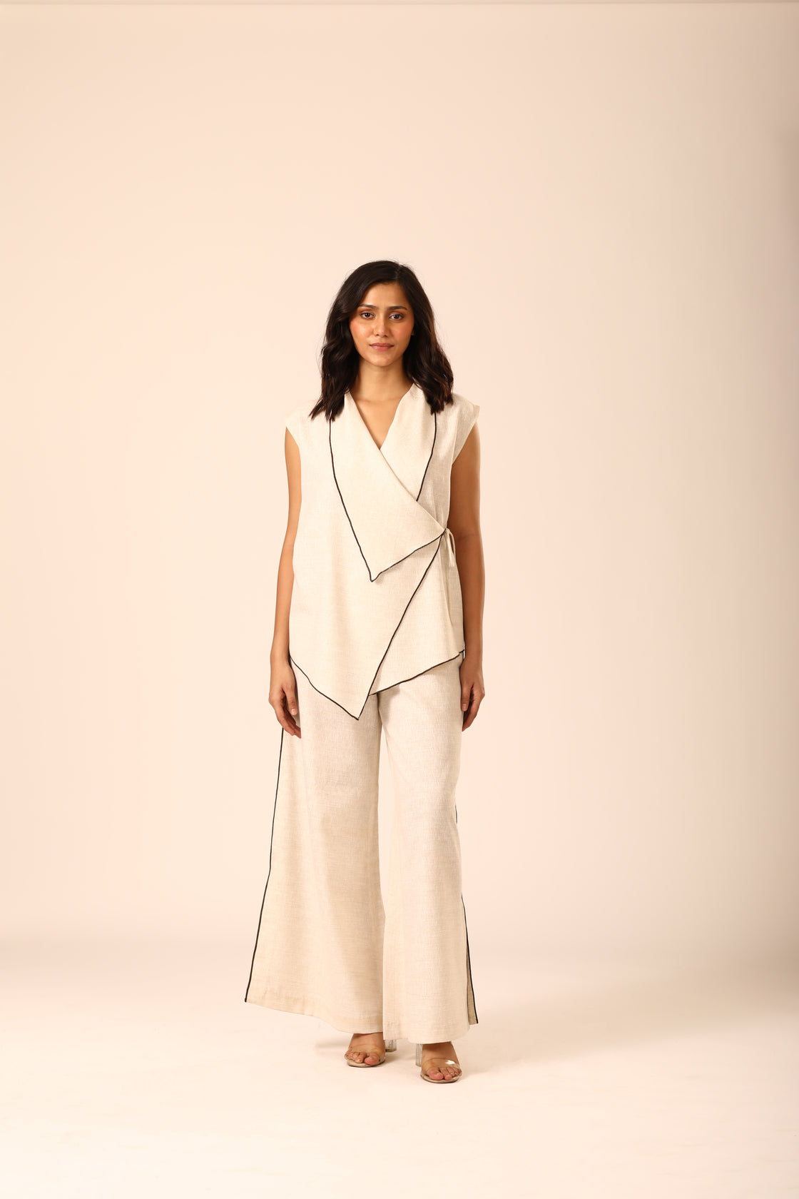 Sylvia Trousers - Natural