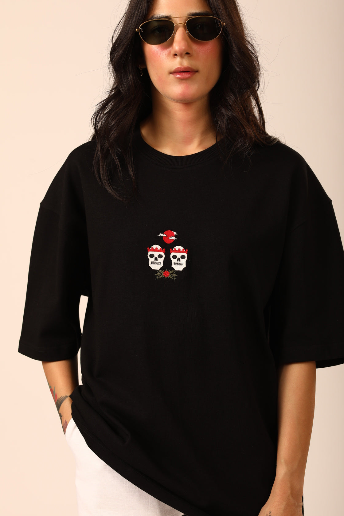 Moon Burn Skeleton T-shirt (Women)
