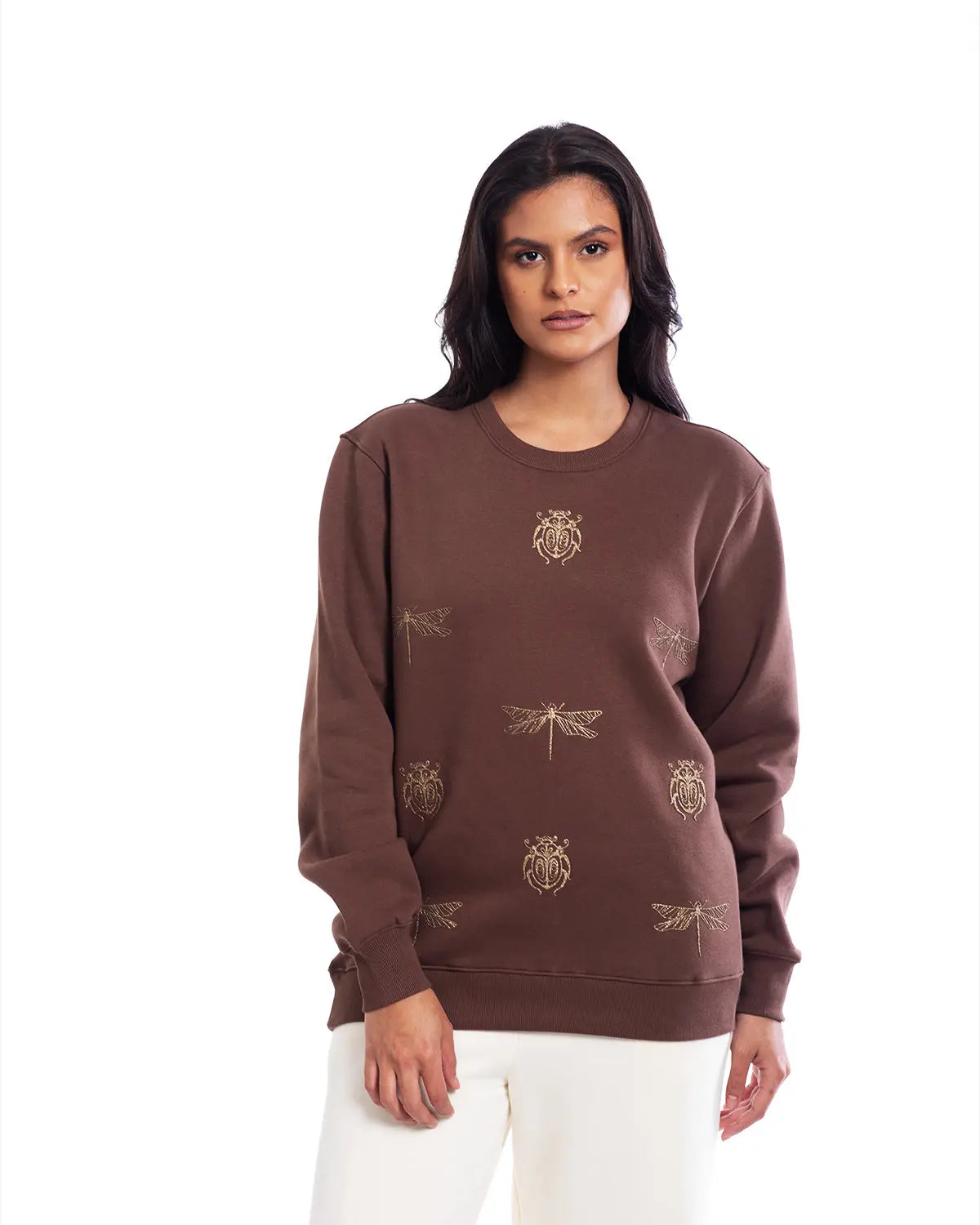 Bugged Out - Women's Crew Neck Sweatshirt - IZGGI