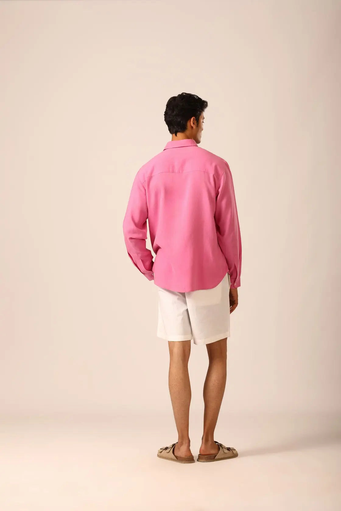 Linen Shirt in Taffy - IZGGI