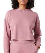 Rose Dust Crop Hoodie