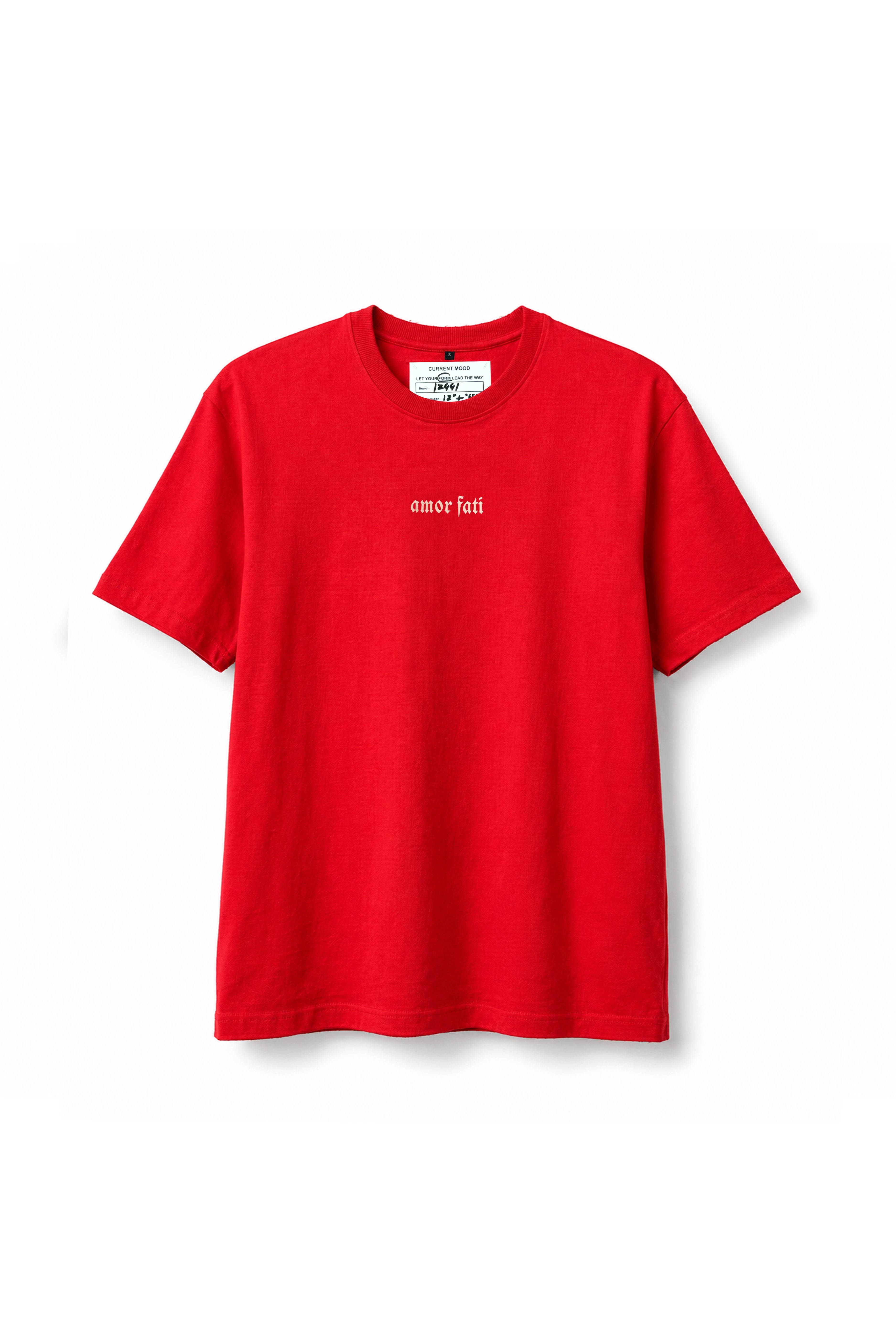 Red Cotton Love Covers All My Sin Tee