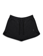 شورت رياضي أسود باهت