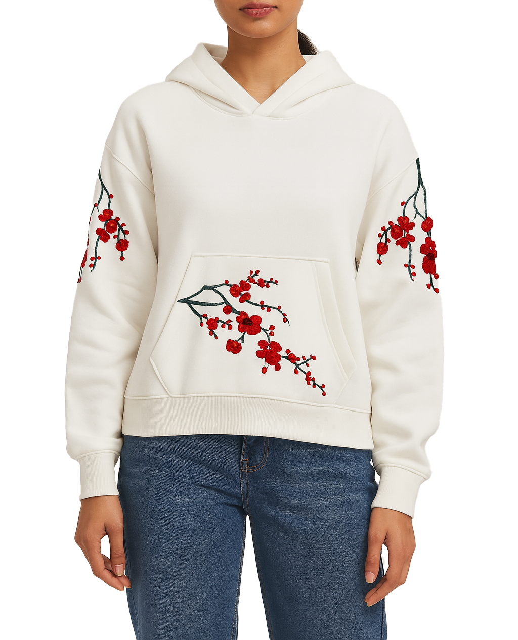 Winter Sakura Hoodie