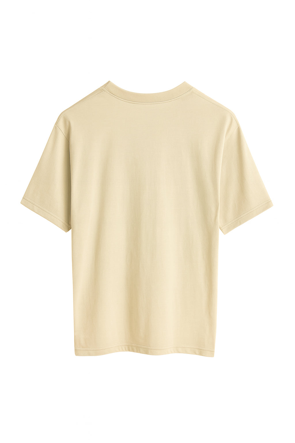 Olive Pocket Tee (Beige Base)