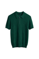 Emerald Diamond Zip Tee