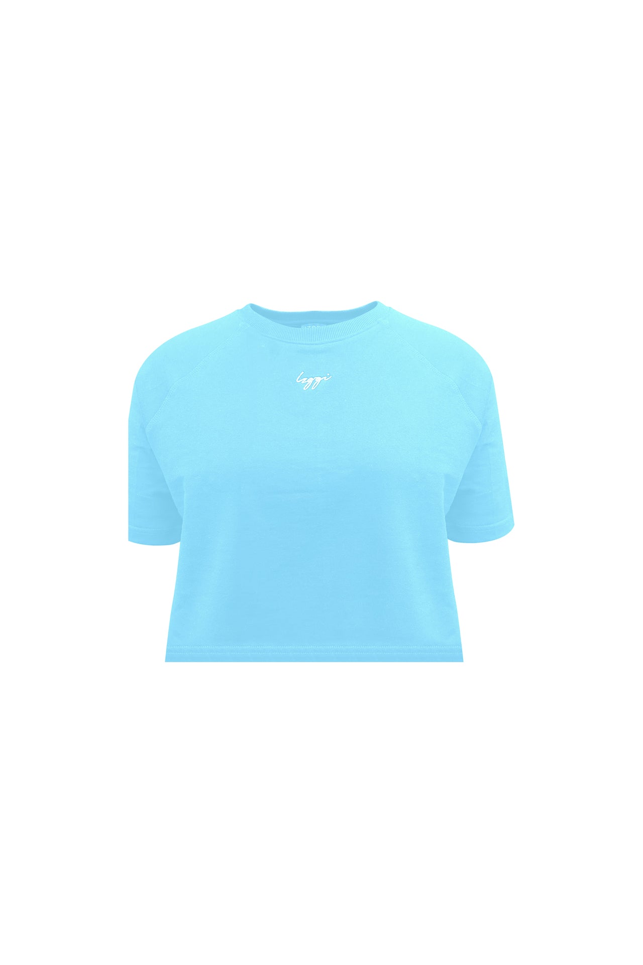 Light Blue Cropped Tee