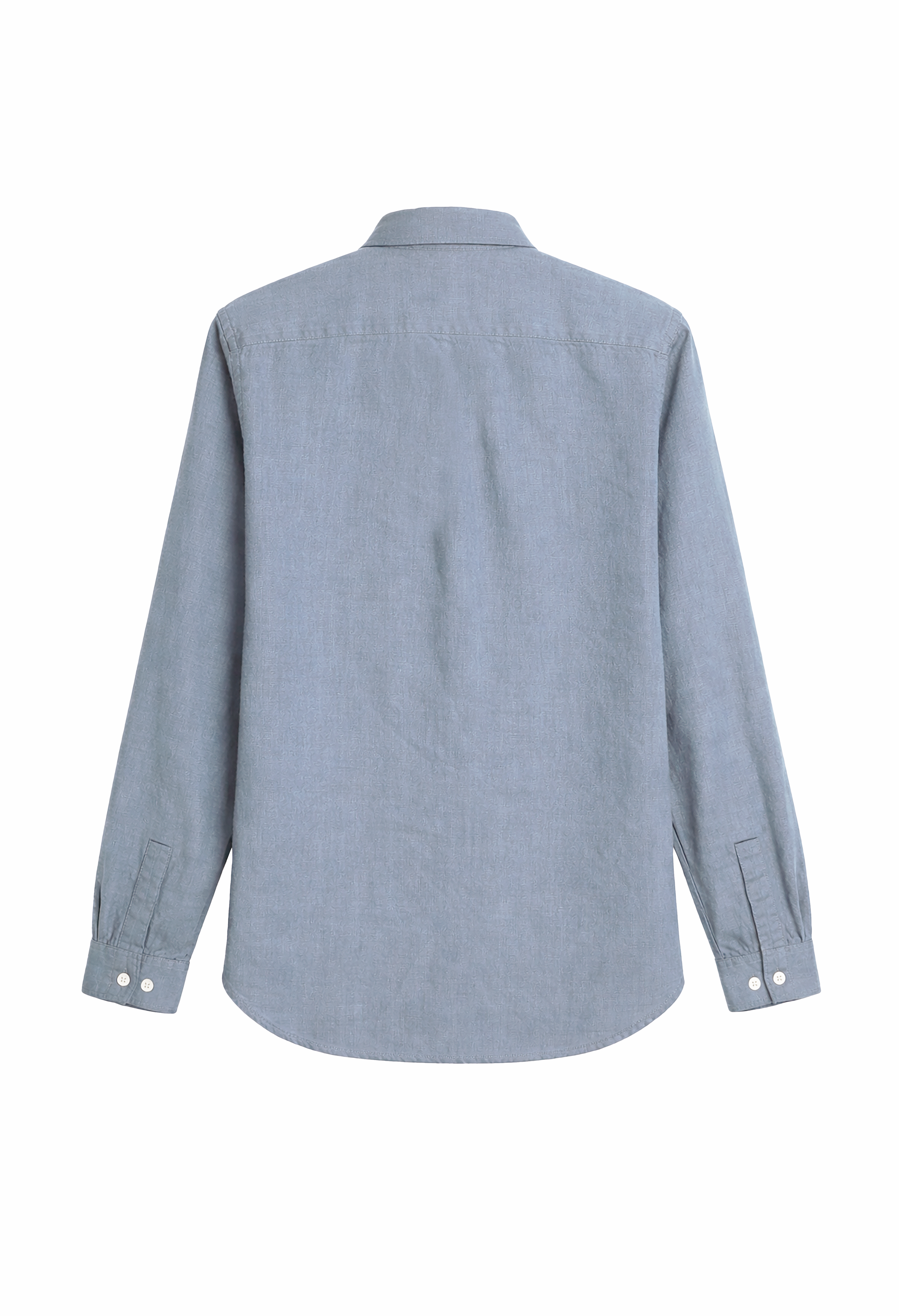 Linen Shirt in Steel Blue