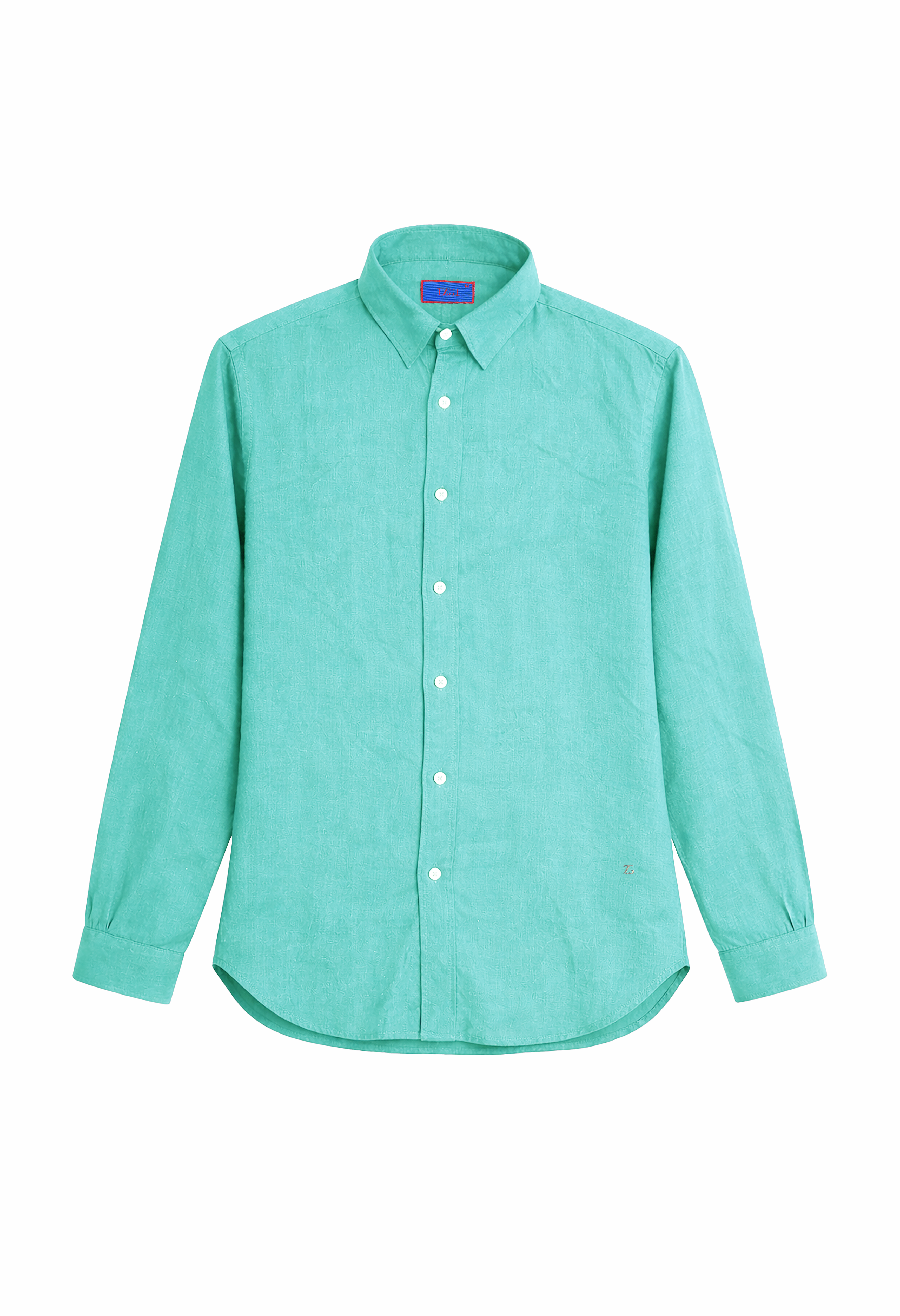 Linen Shirt in Lagoon