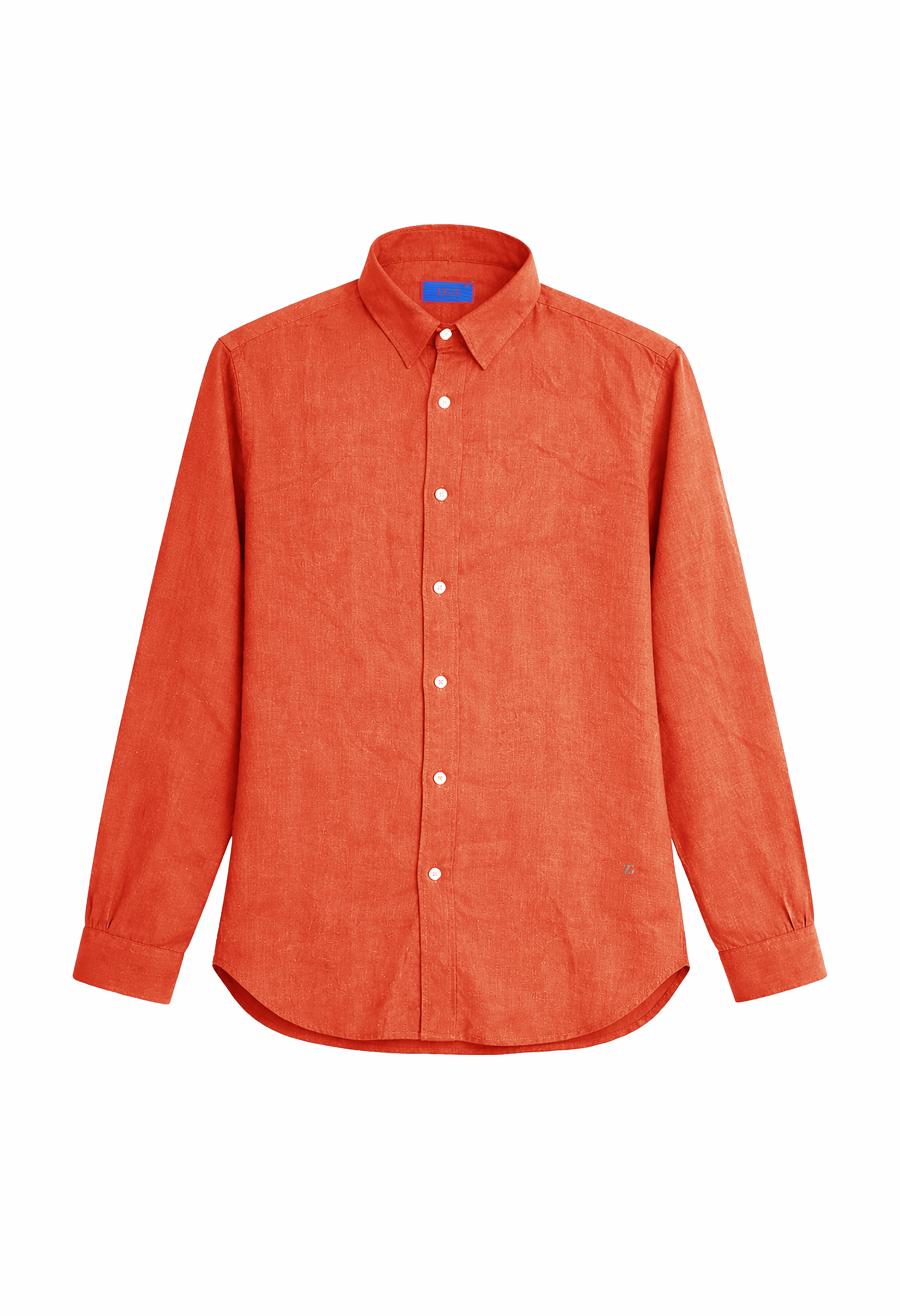 Linen Shirt in Apricot