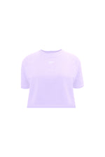 تيشيرت قصير بلون الليلك