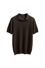 قميص بولو محبوك بنمط موكا ويف