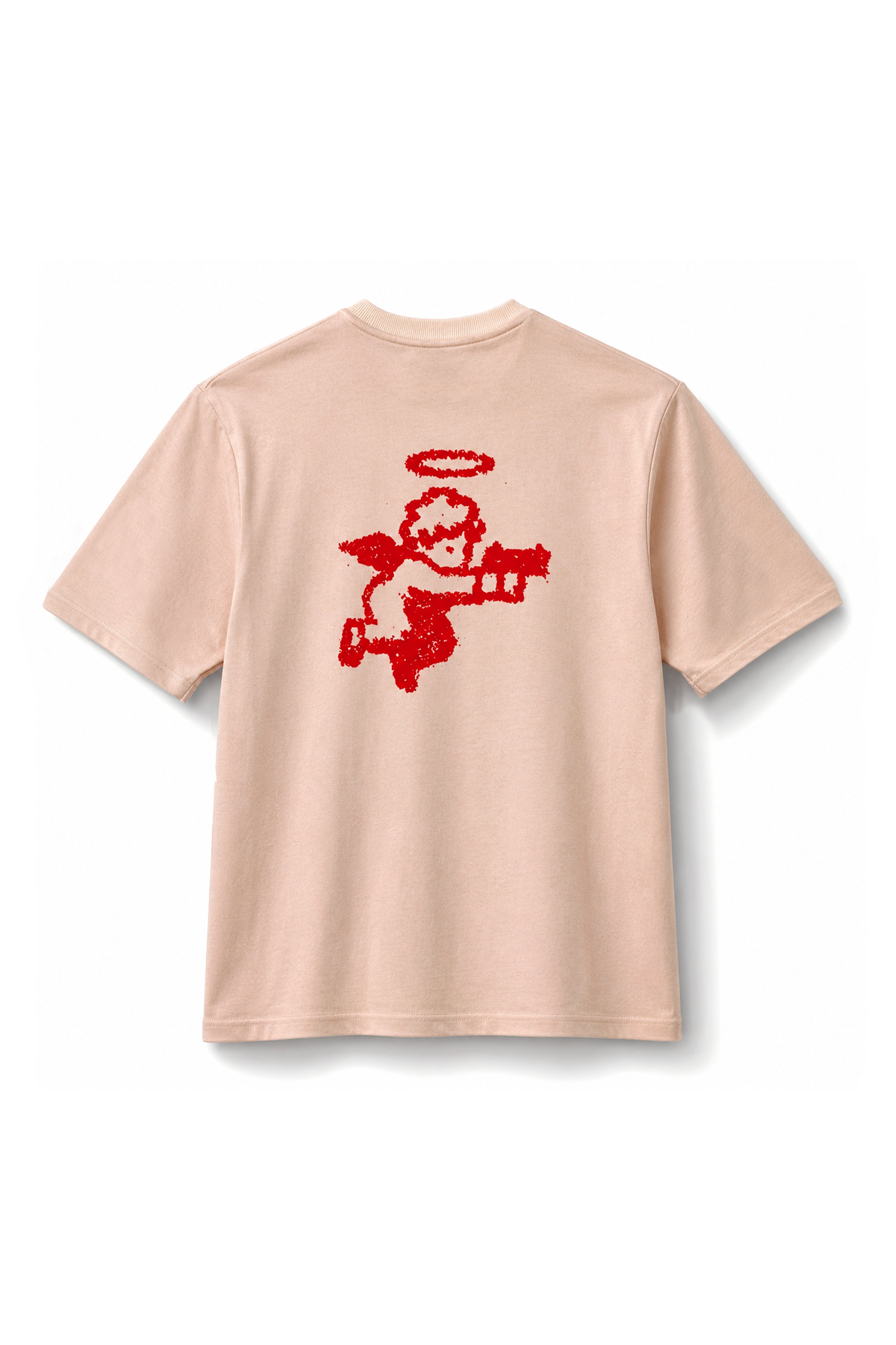 Mauve Cotton Cupid Love Tee