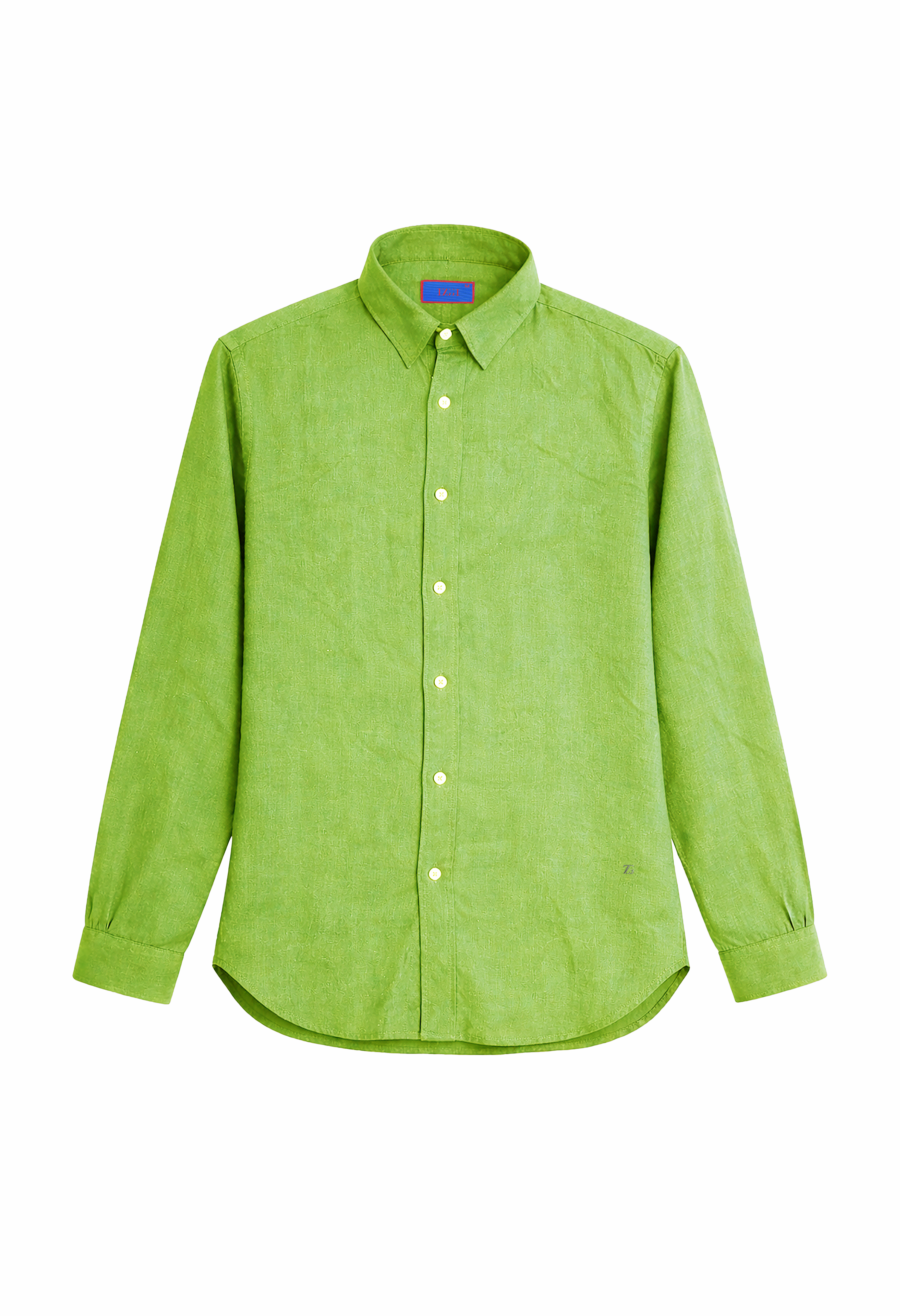 Linen Shirt in Serpent