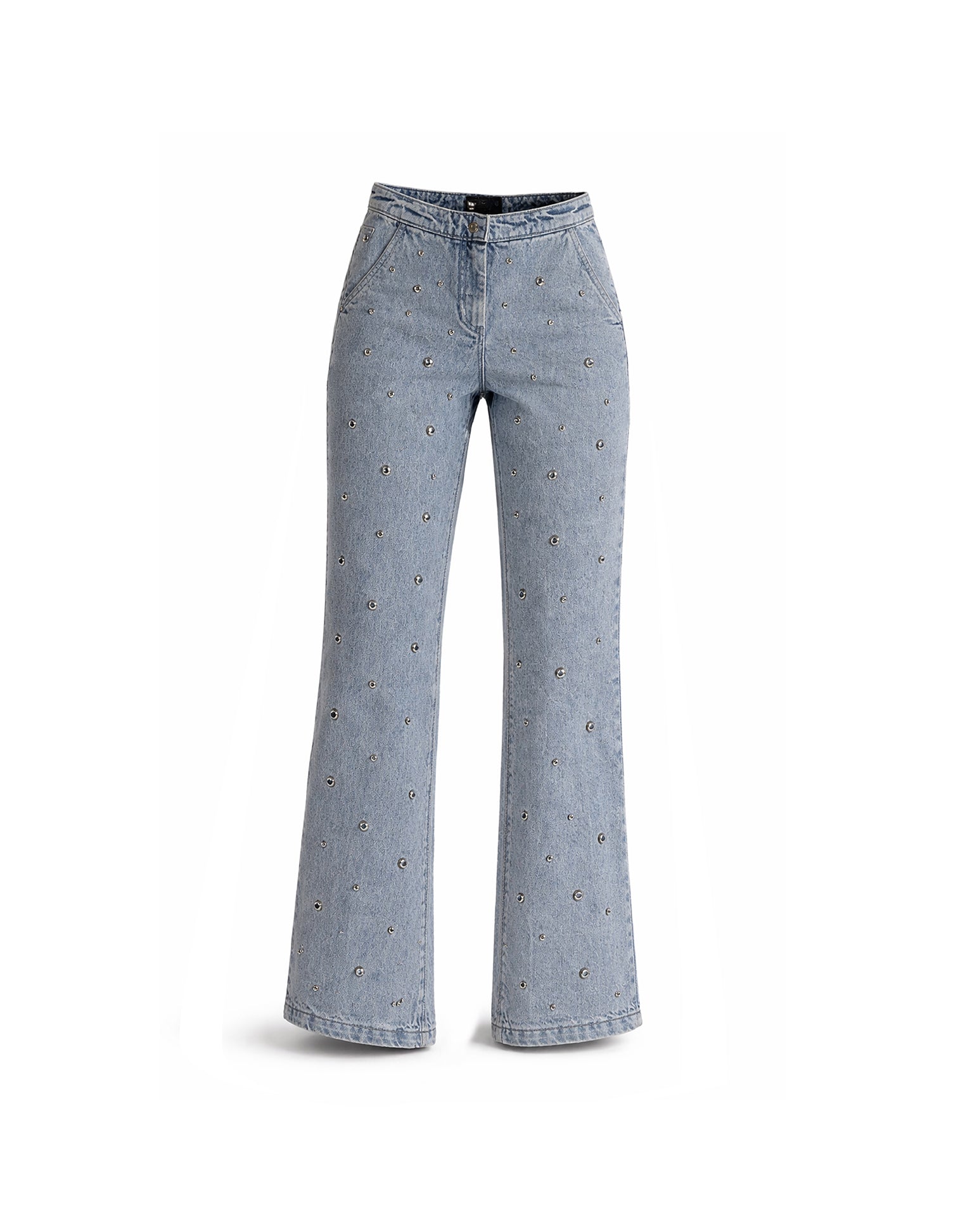RIVET DENIM PANTS