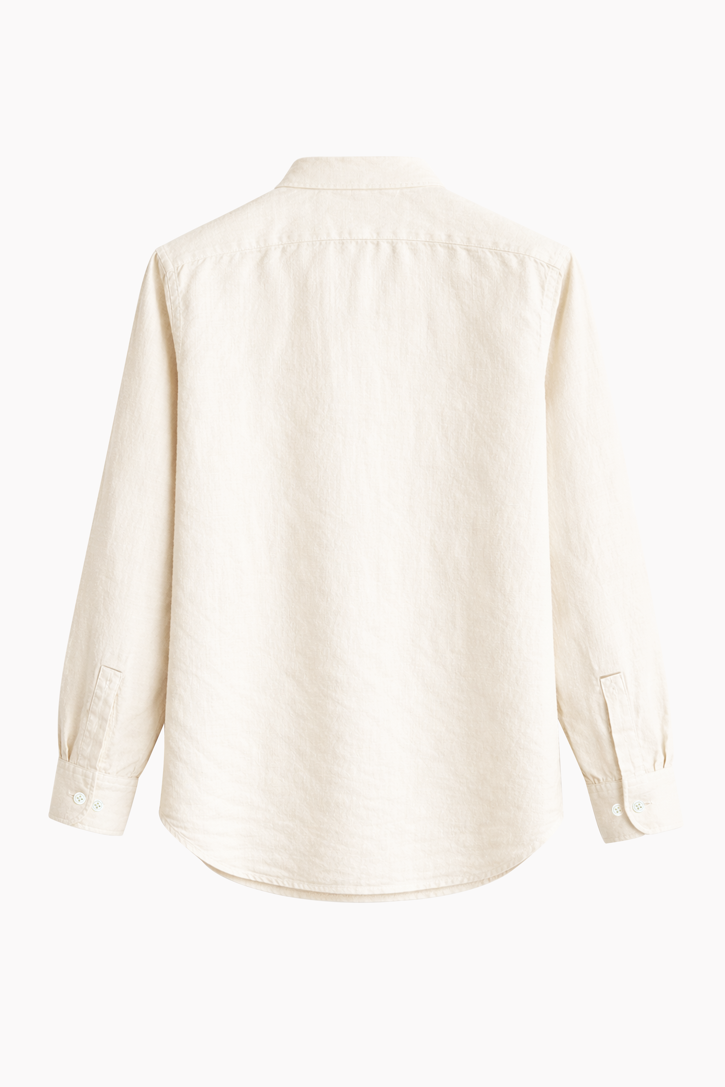 Chinese Collar Linen Shirt in Sakura
