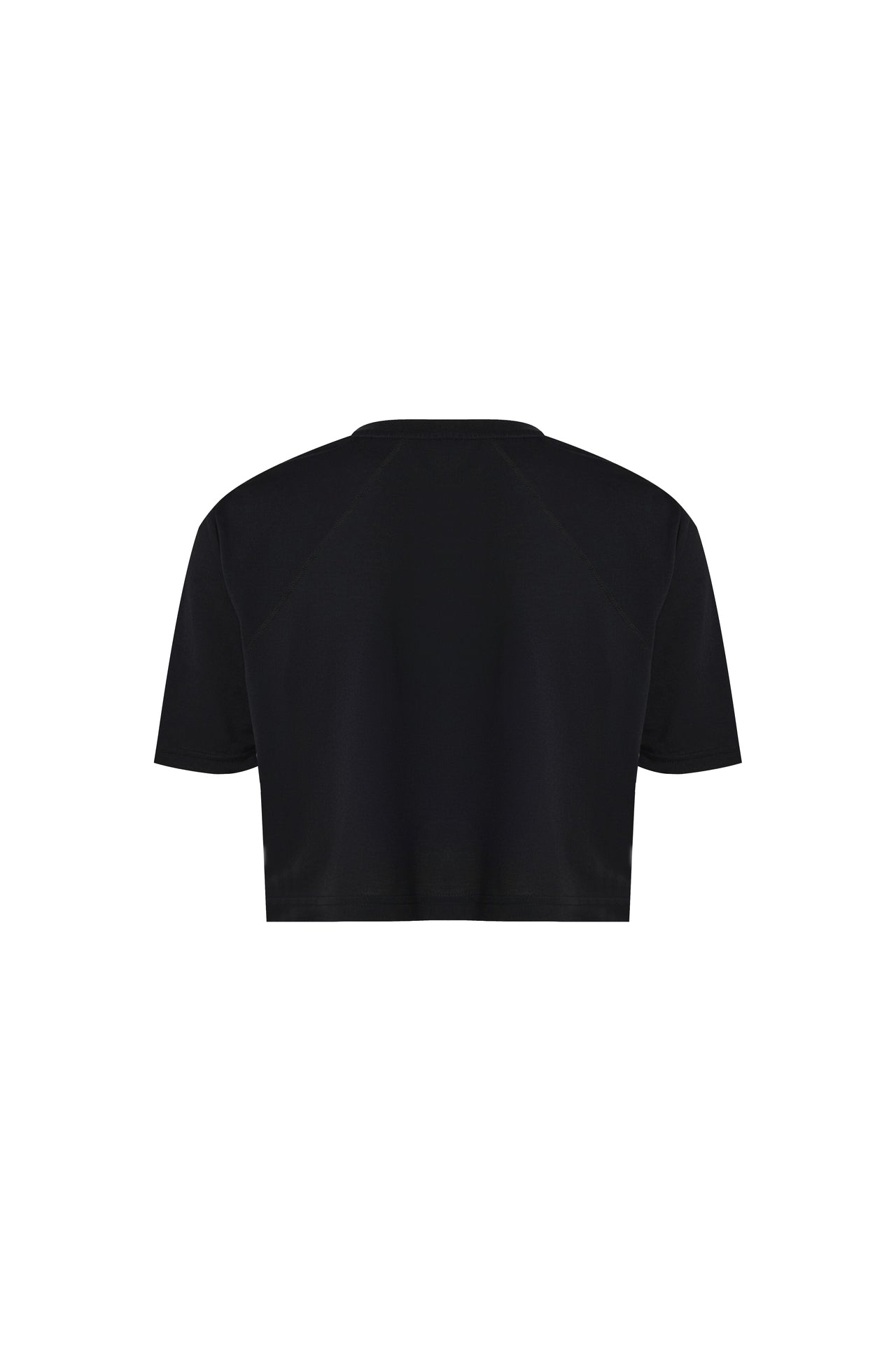 Black Cropped Tee