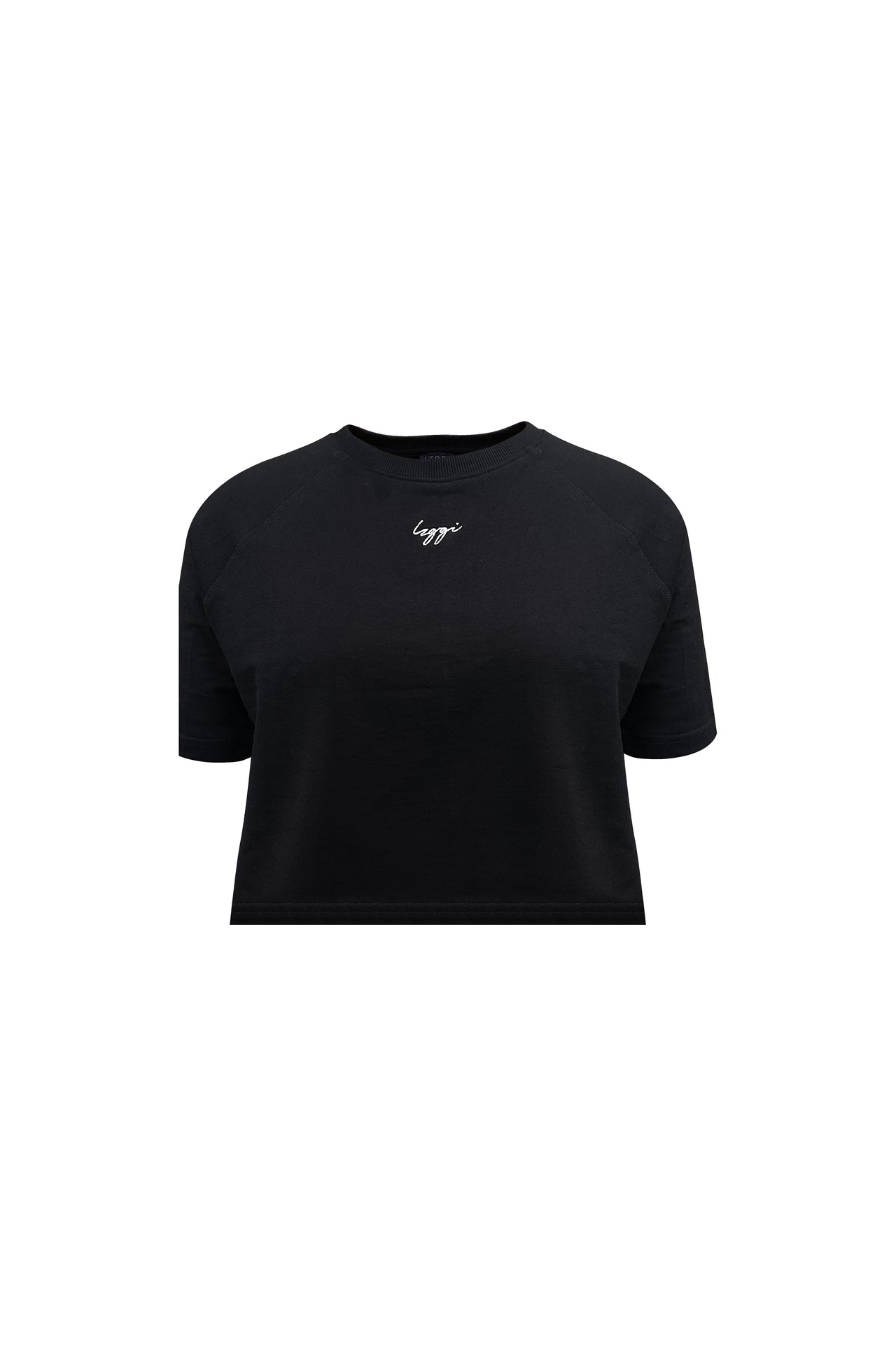 Black Cropped Tee