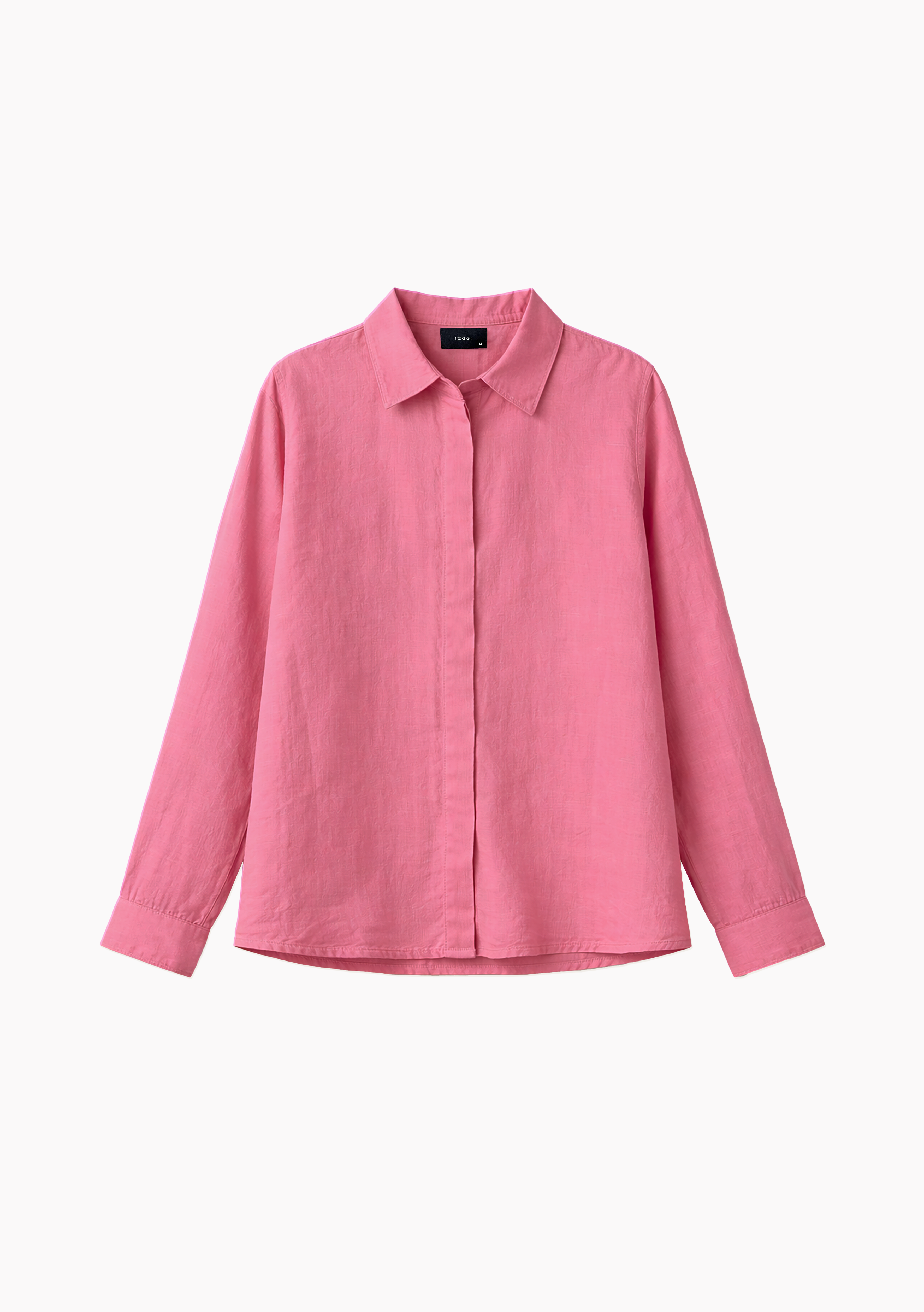 Bria A-line Linen Shirt in Taffy