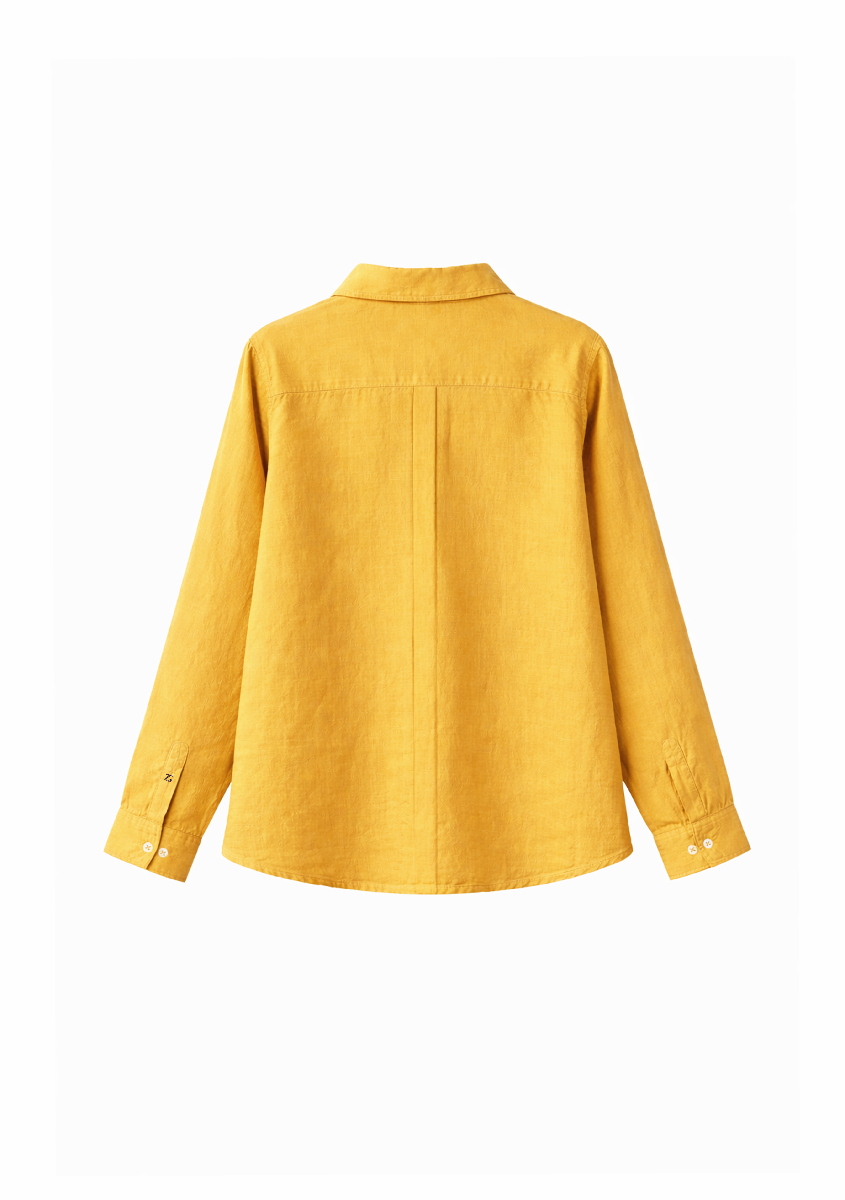 Bria A-line Linen Shirt in Sunshine