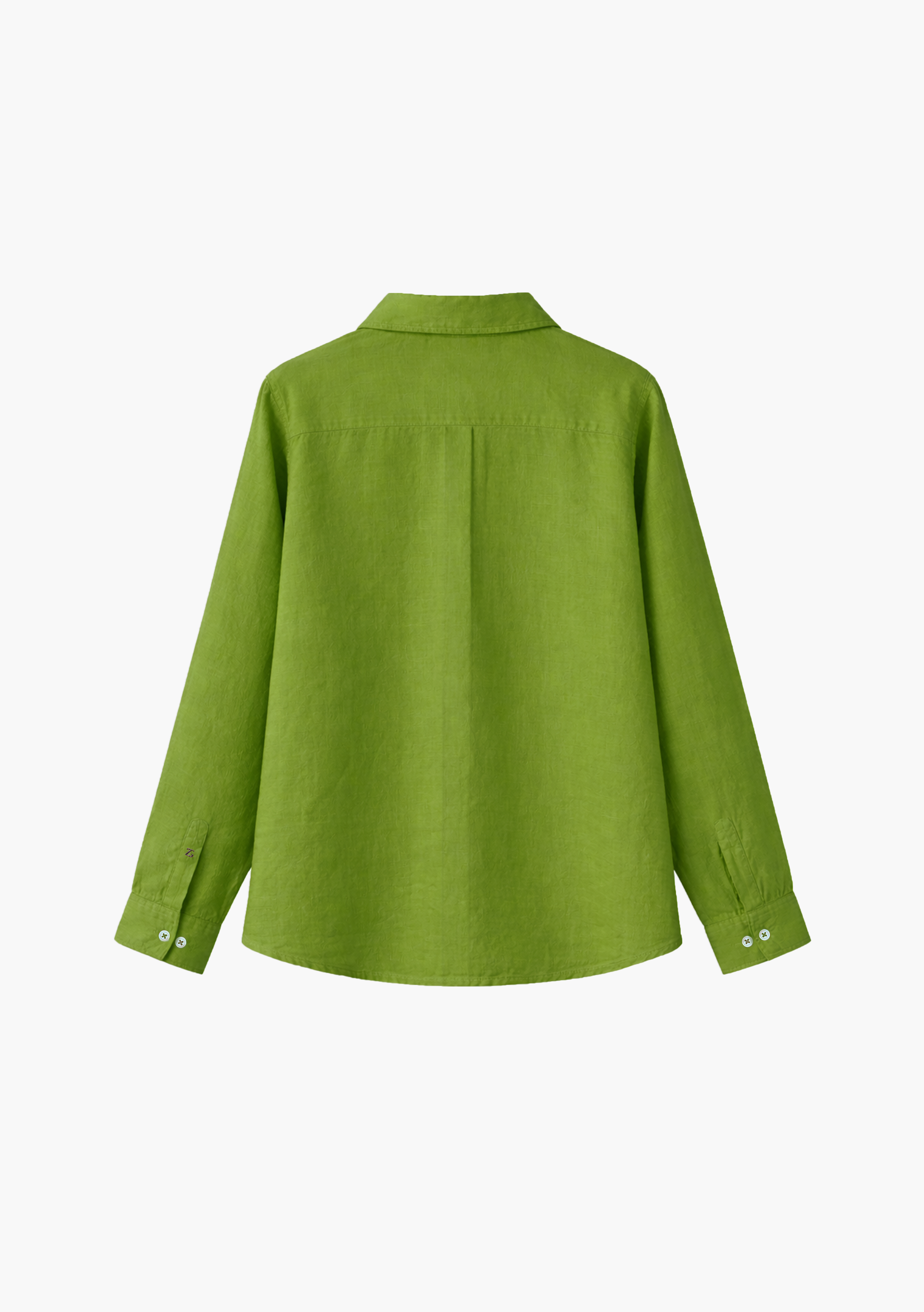 Bria A-line Linen Shirt in Serpent