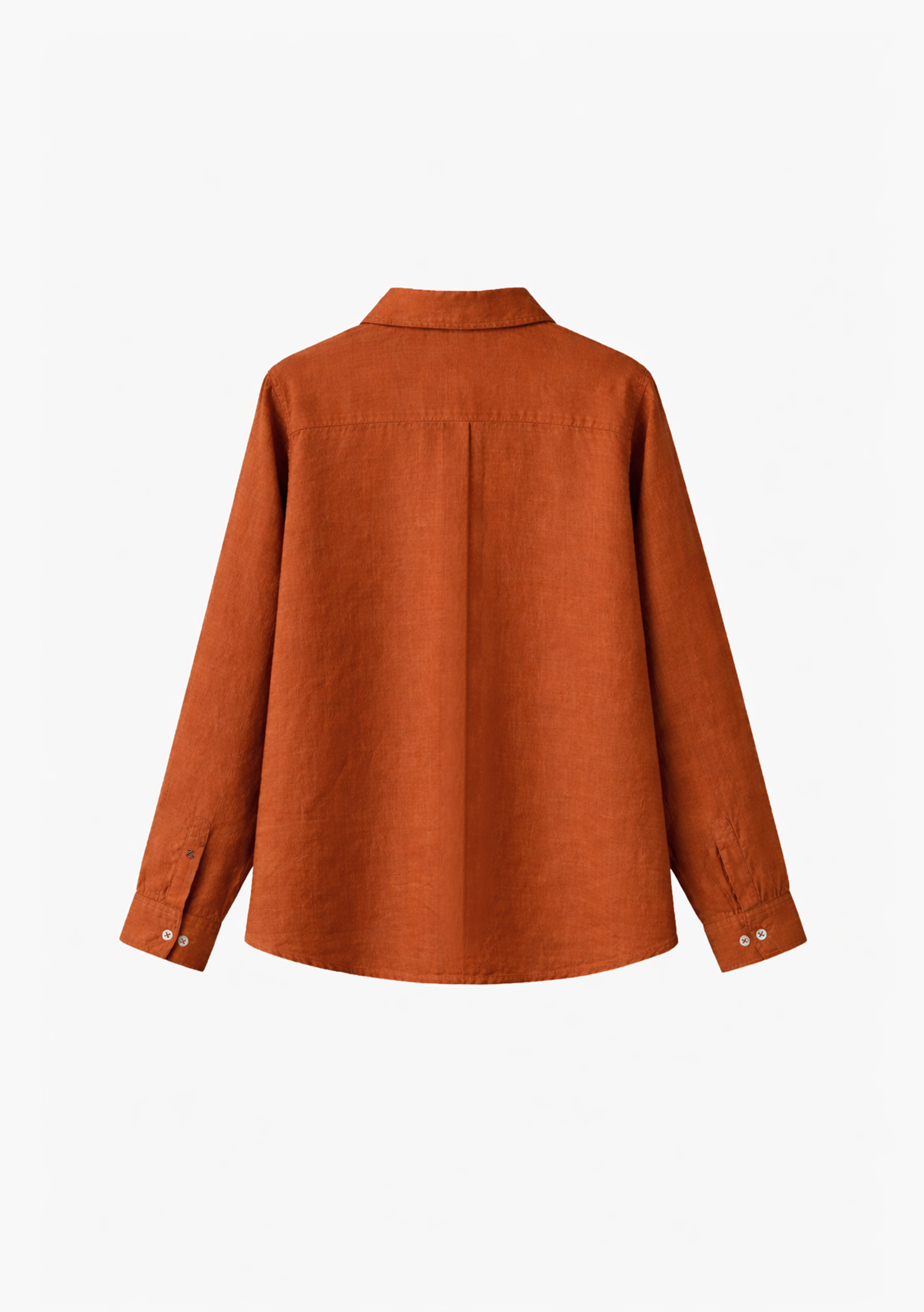 Bria A-line Linen Shirt in Pecan