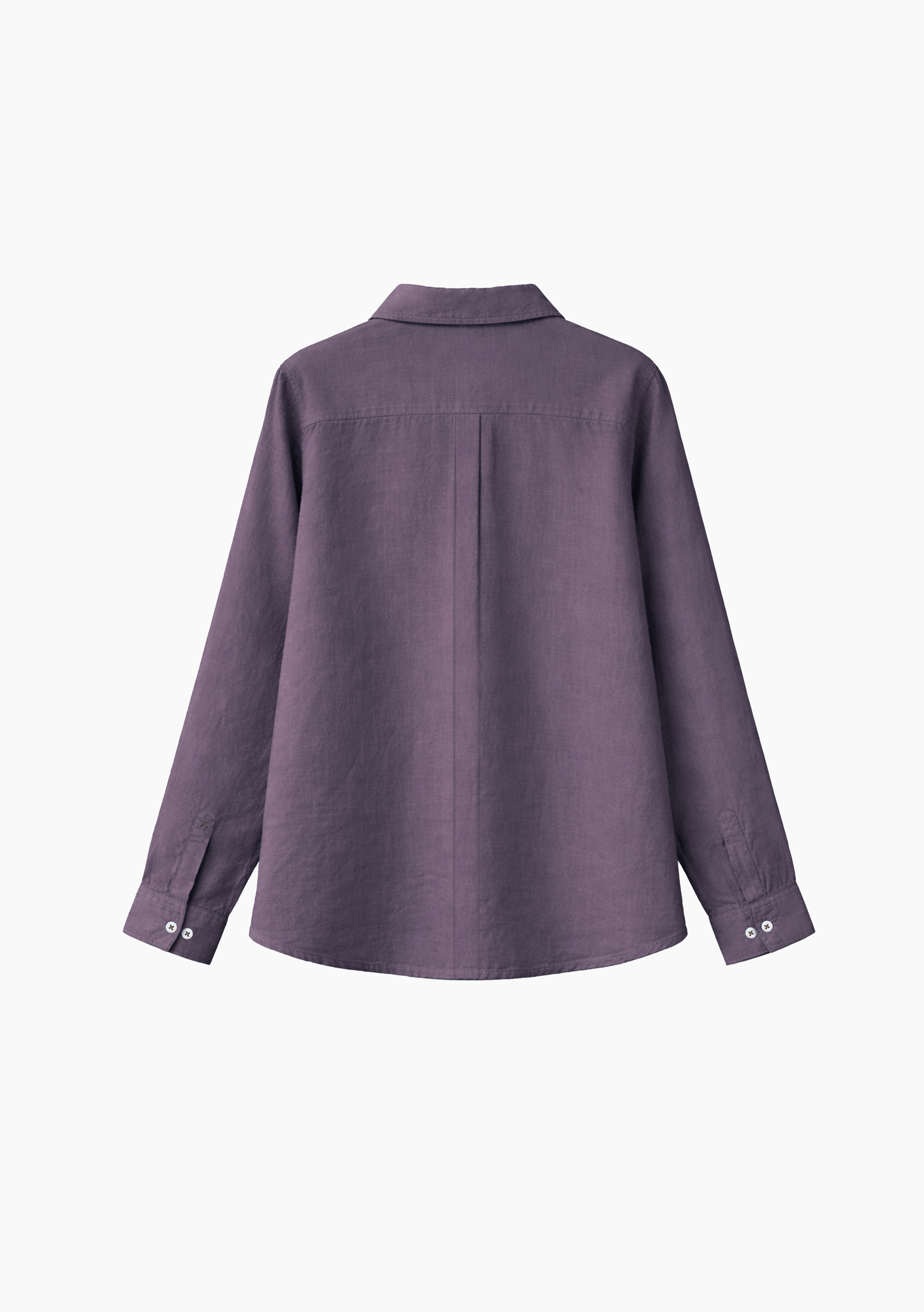 Bria A-line Linen Shirt in Iris