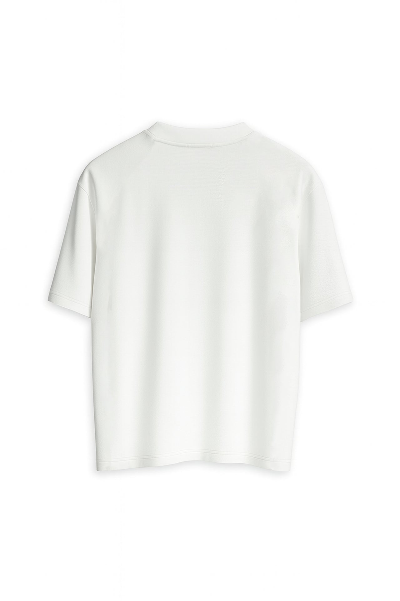 Ivory Crest Crew Tee
