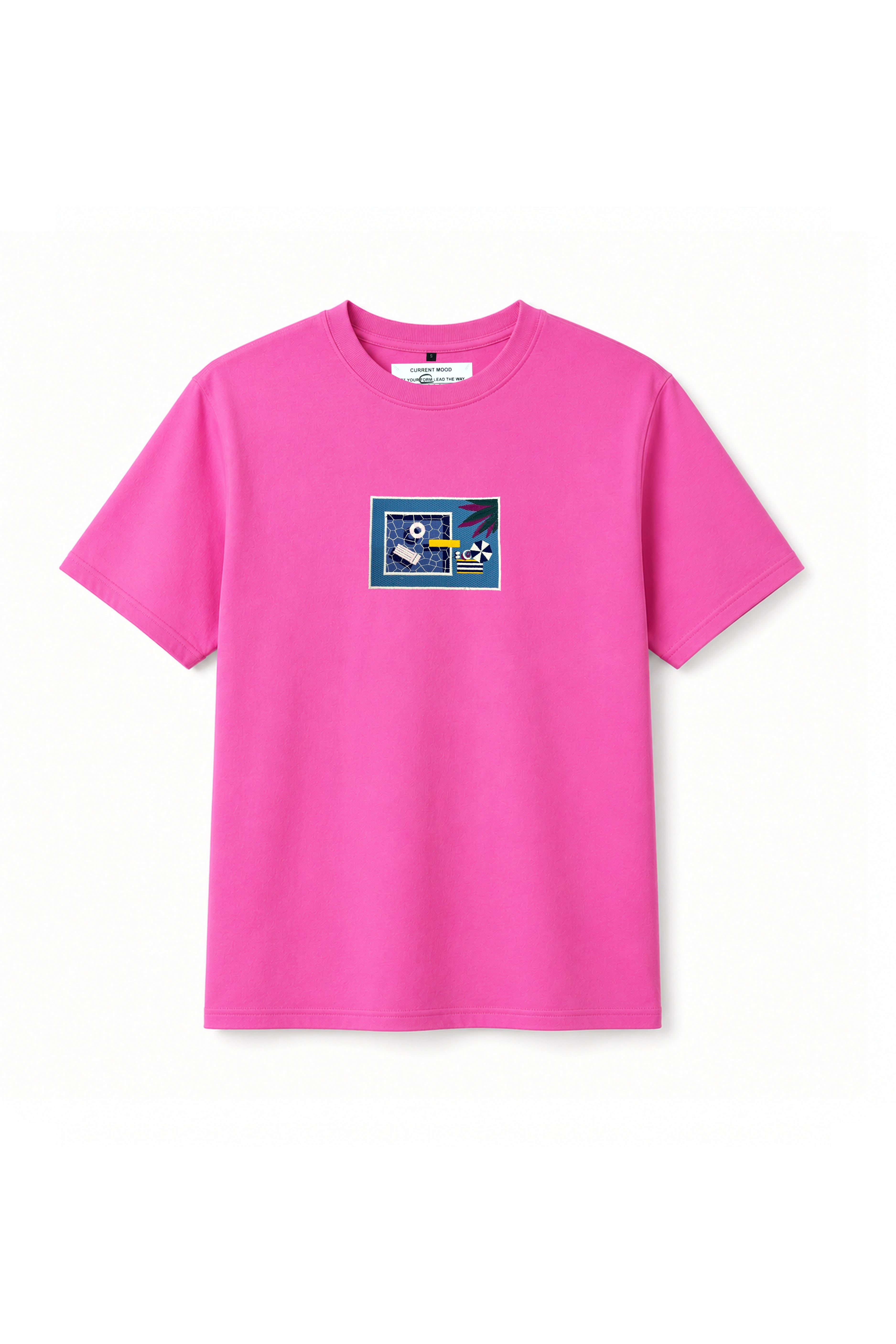 Candy Pink Cotton No Selfies Tee