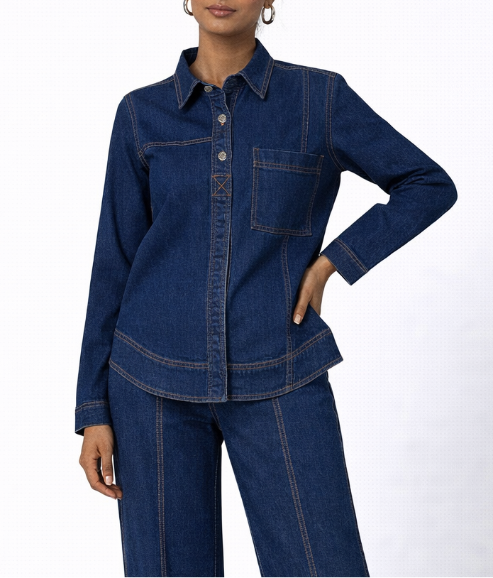 DENIM COUTURE SHIRT