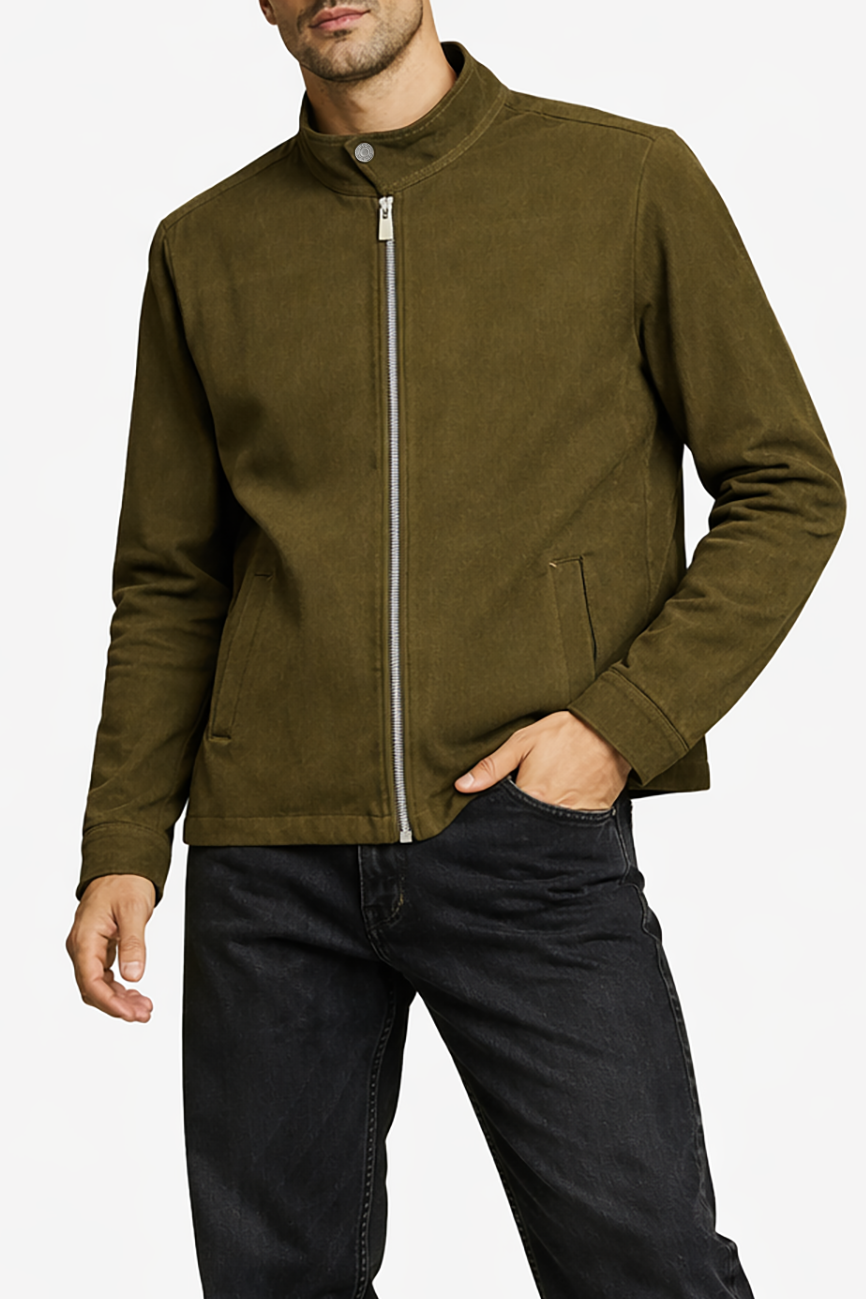 Olive Axis Utility Jacket
