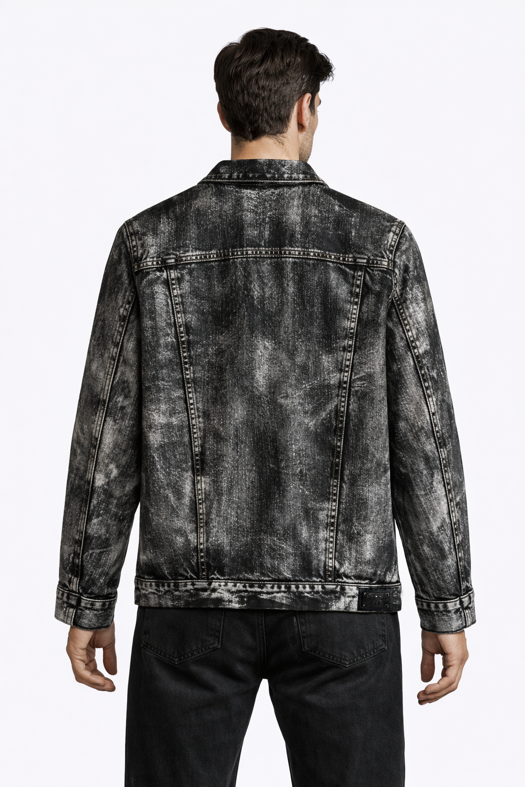 Silver Wash Denim Jacket