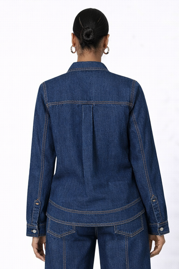 DENIM AZURE LUXE SHIRT