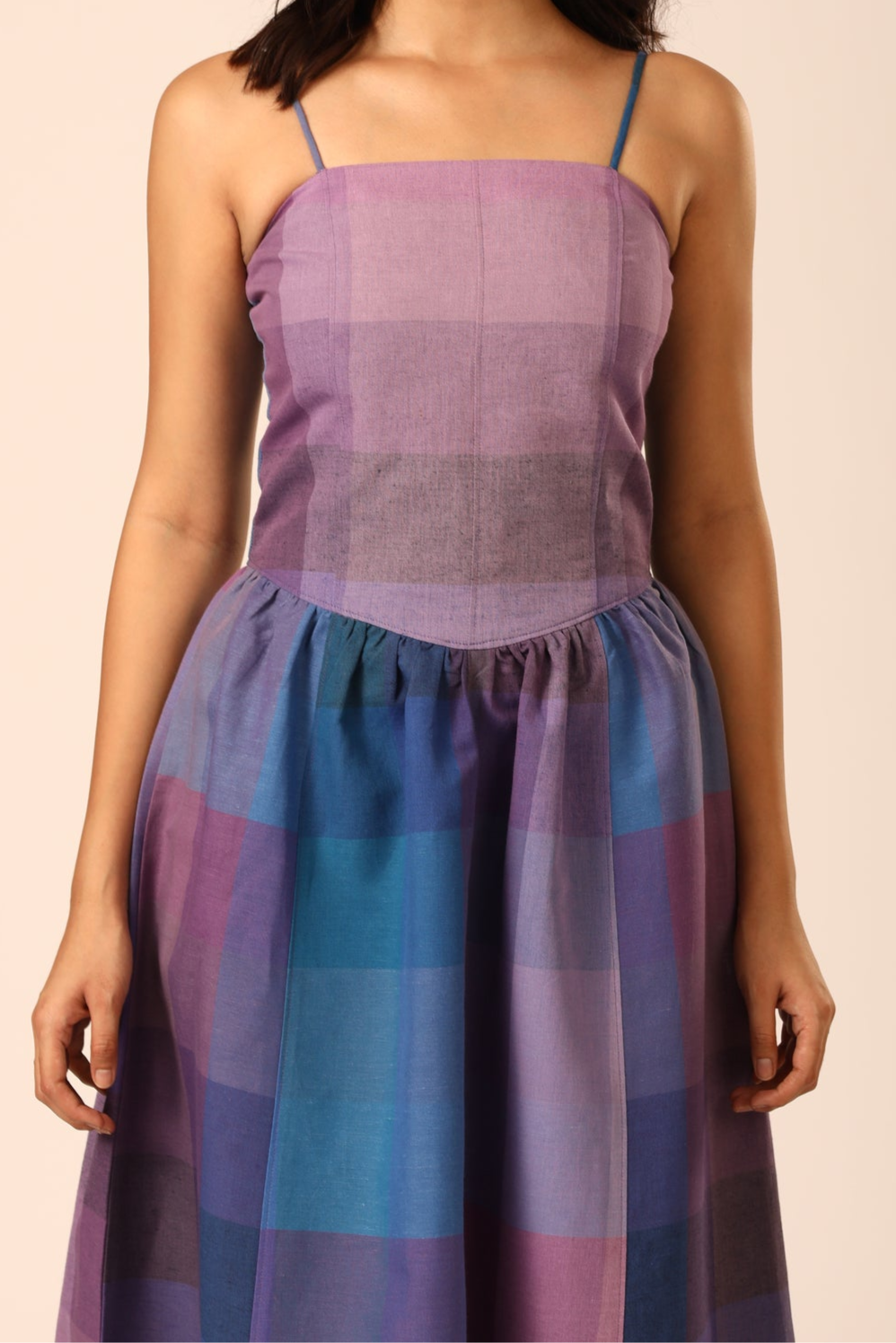 Mira Midi Dress - Periwinkle