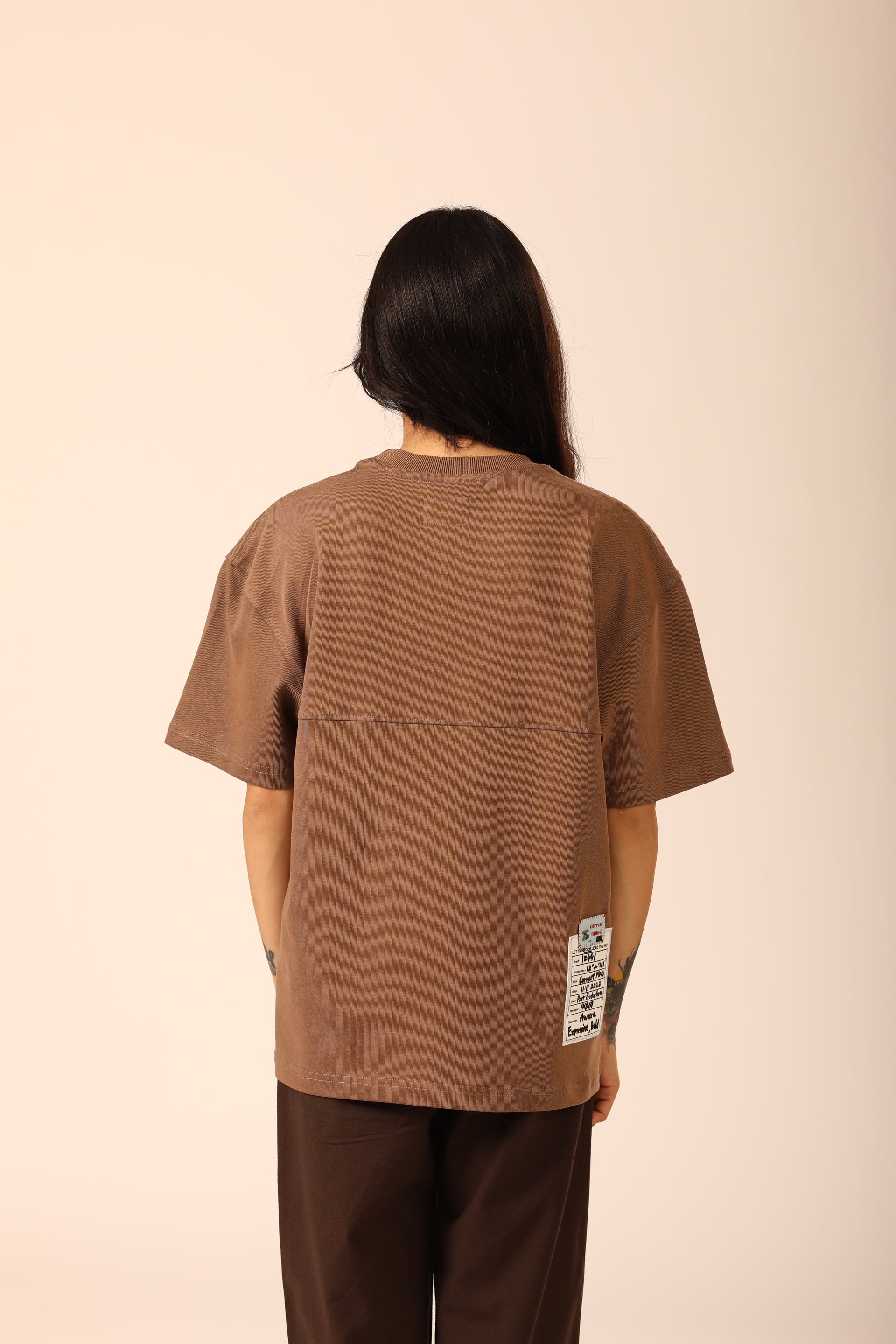 Washed Brown Tee