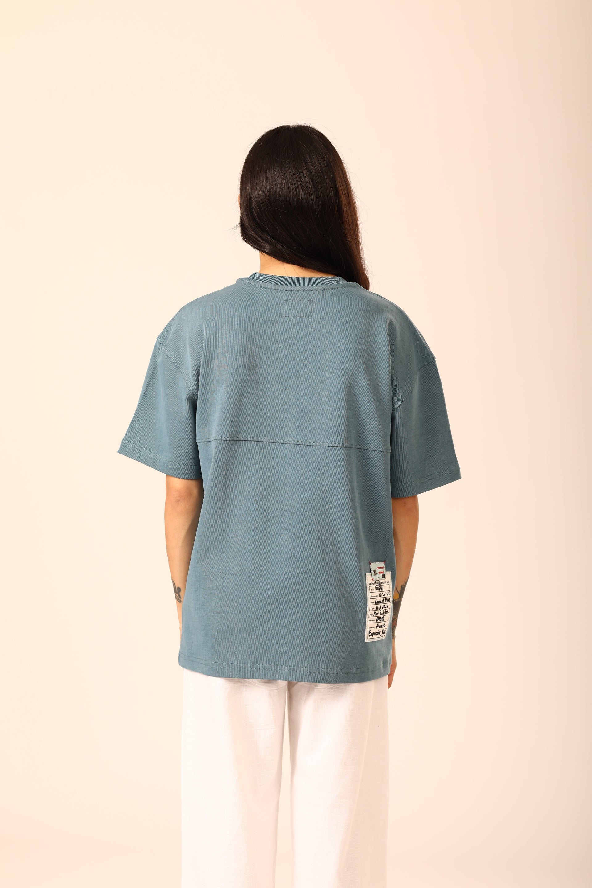 Washed Blue Tee
