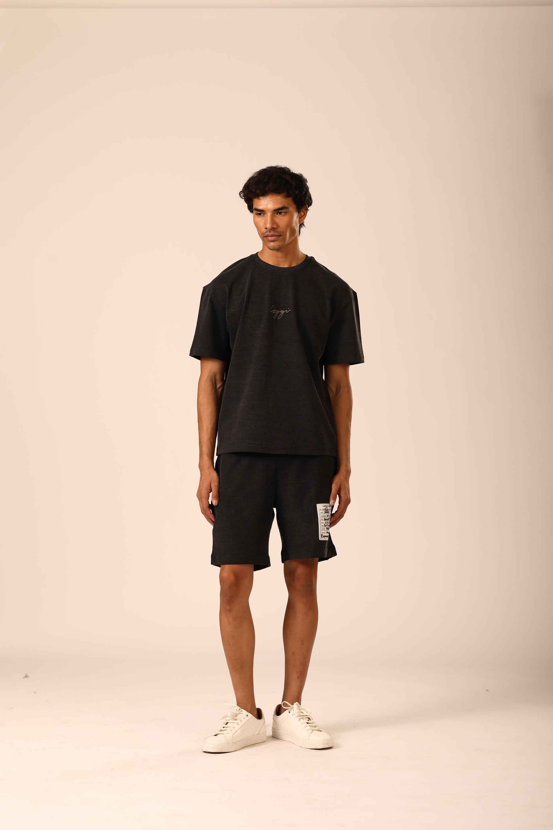 Washed Black Tee