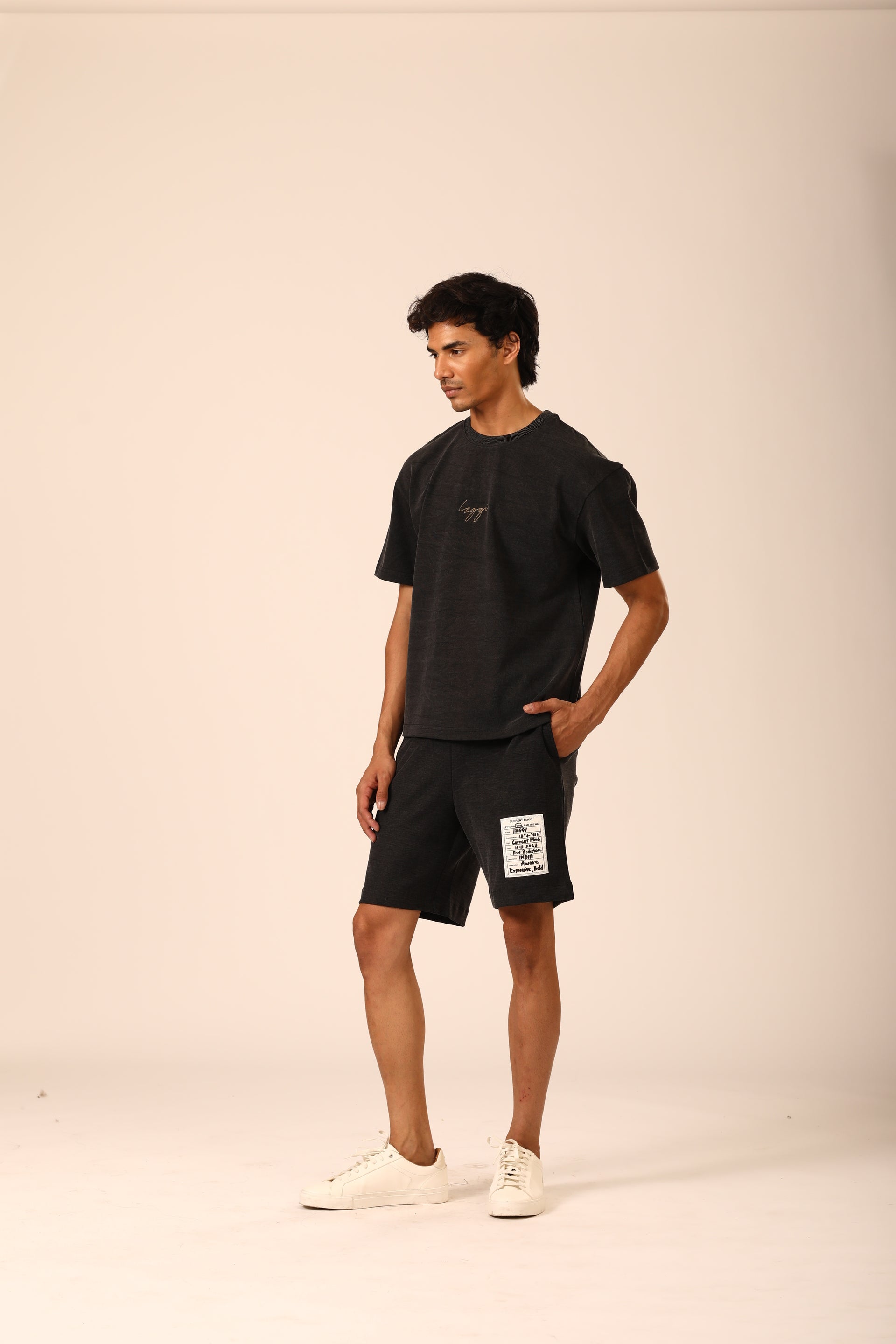 Washed Black Tee