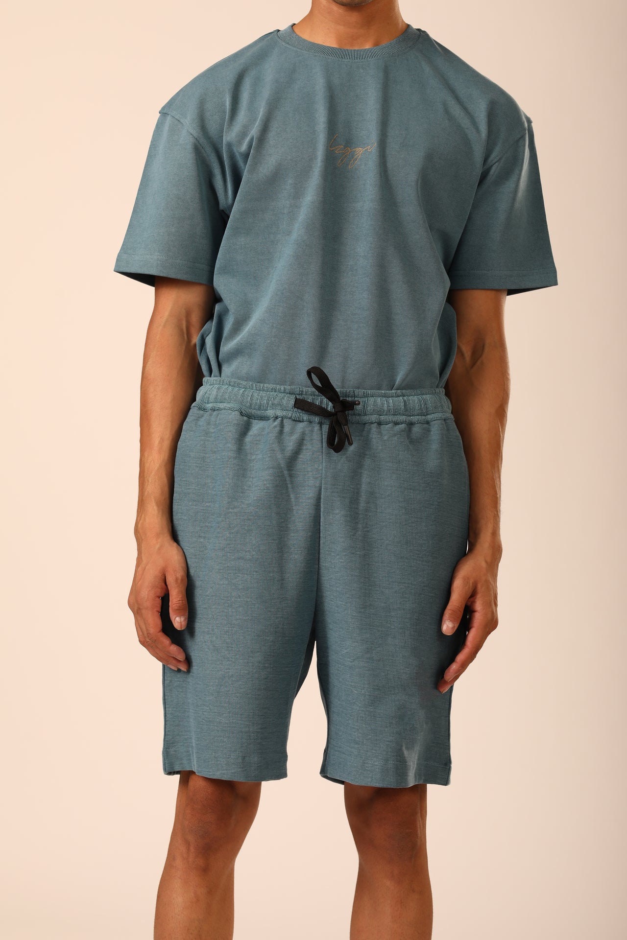 Washed Blue Sweatshorts