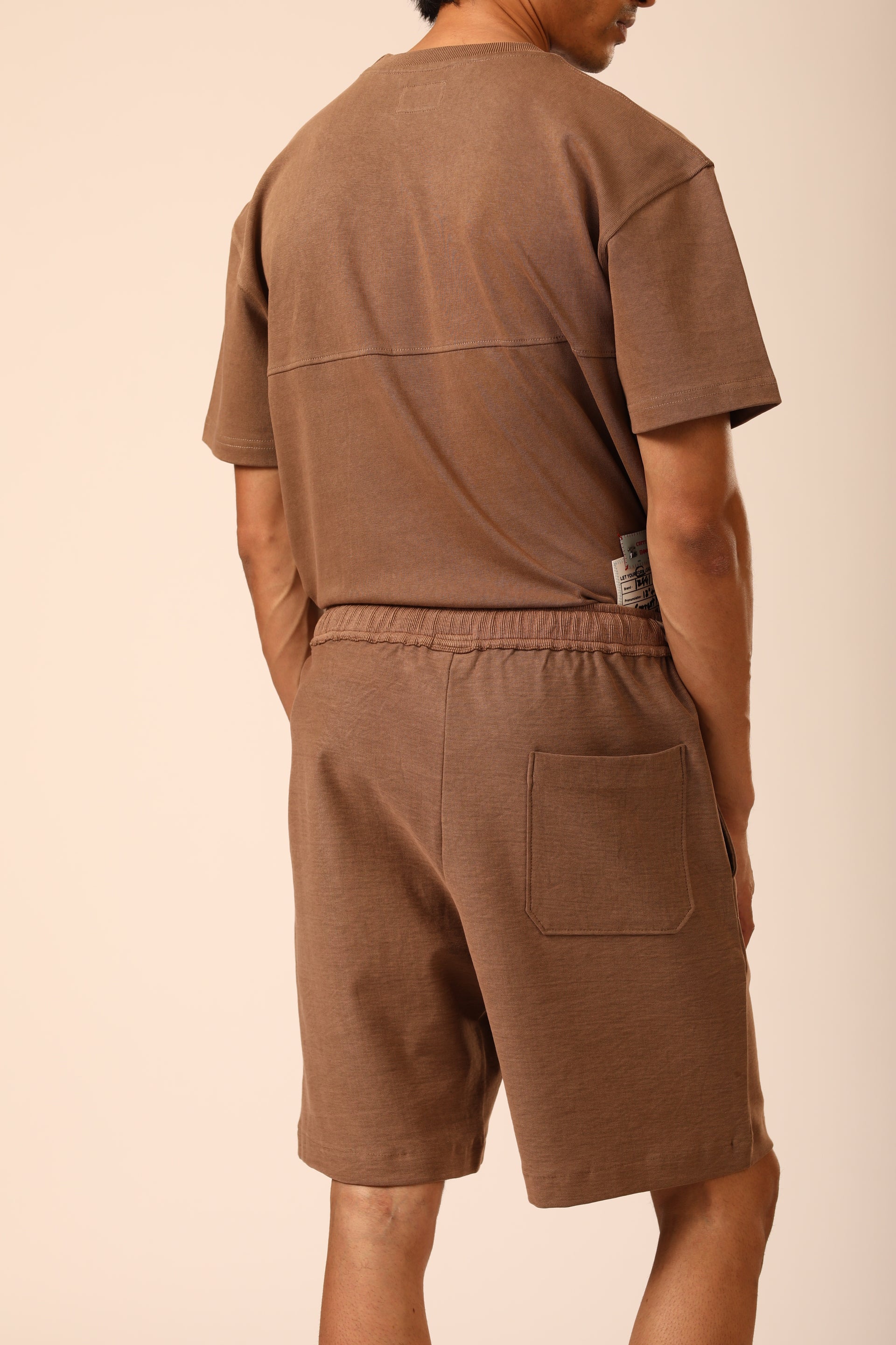 Washed Brown Sweatshorts