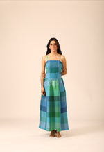 Mira Midi Dress - Cyan