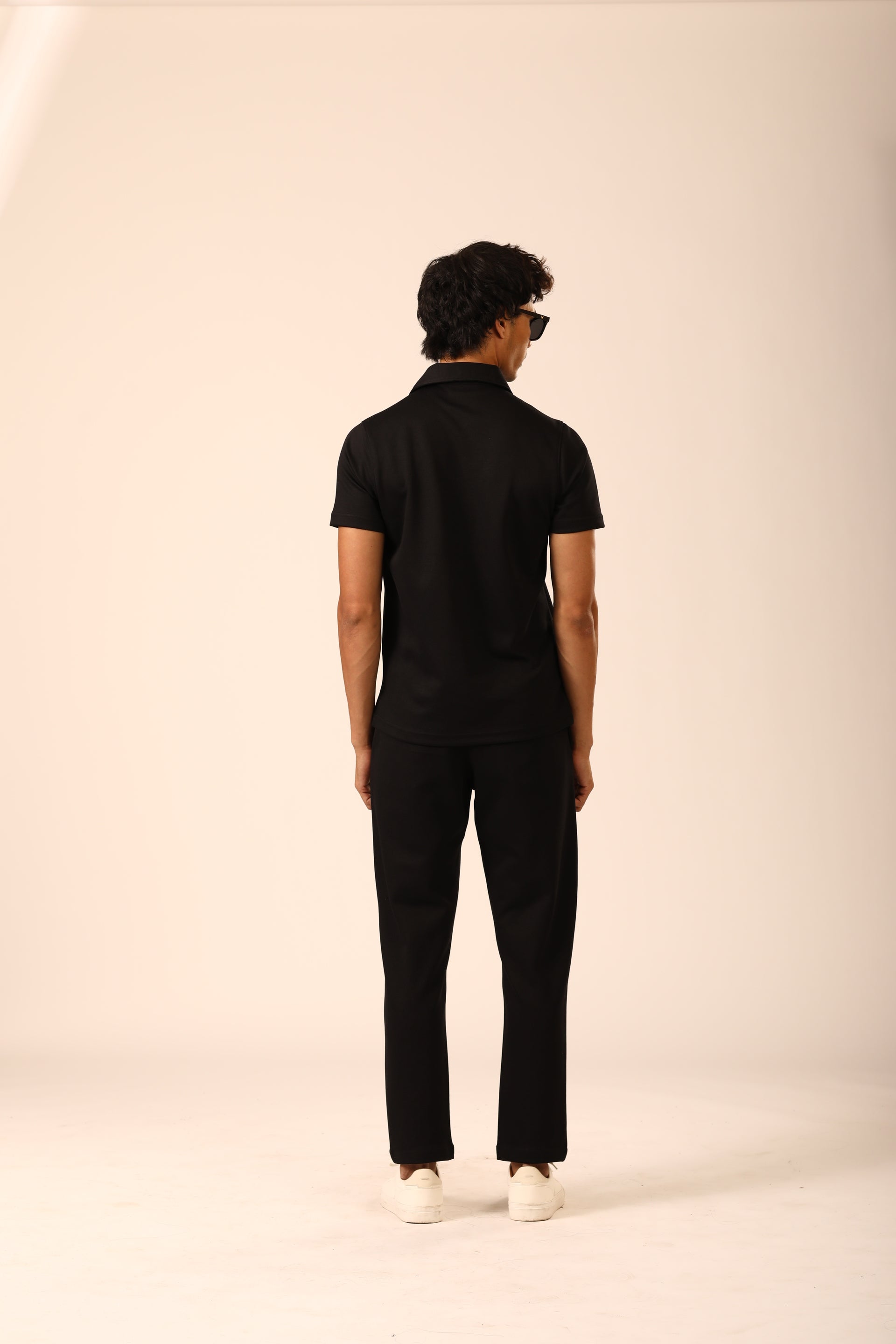 Black Polo Tee