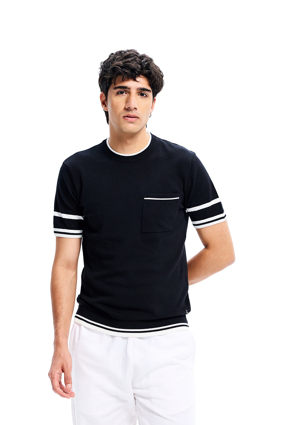 Black Harbour Knit Tee