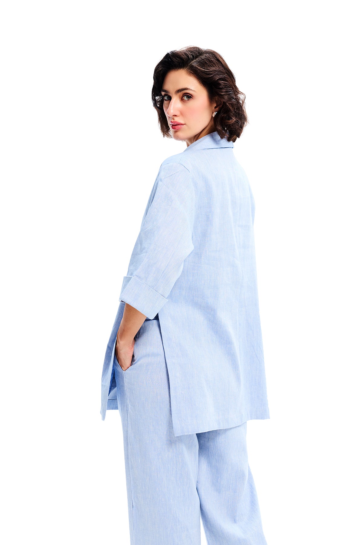 Blue  Anti-Fit Blazer