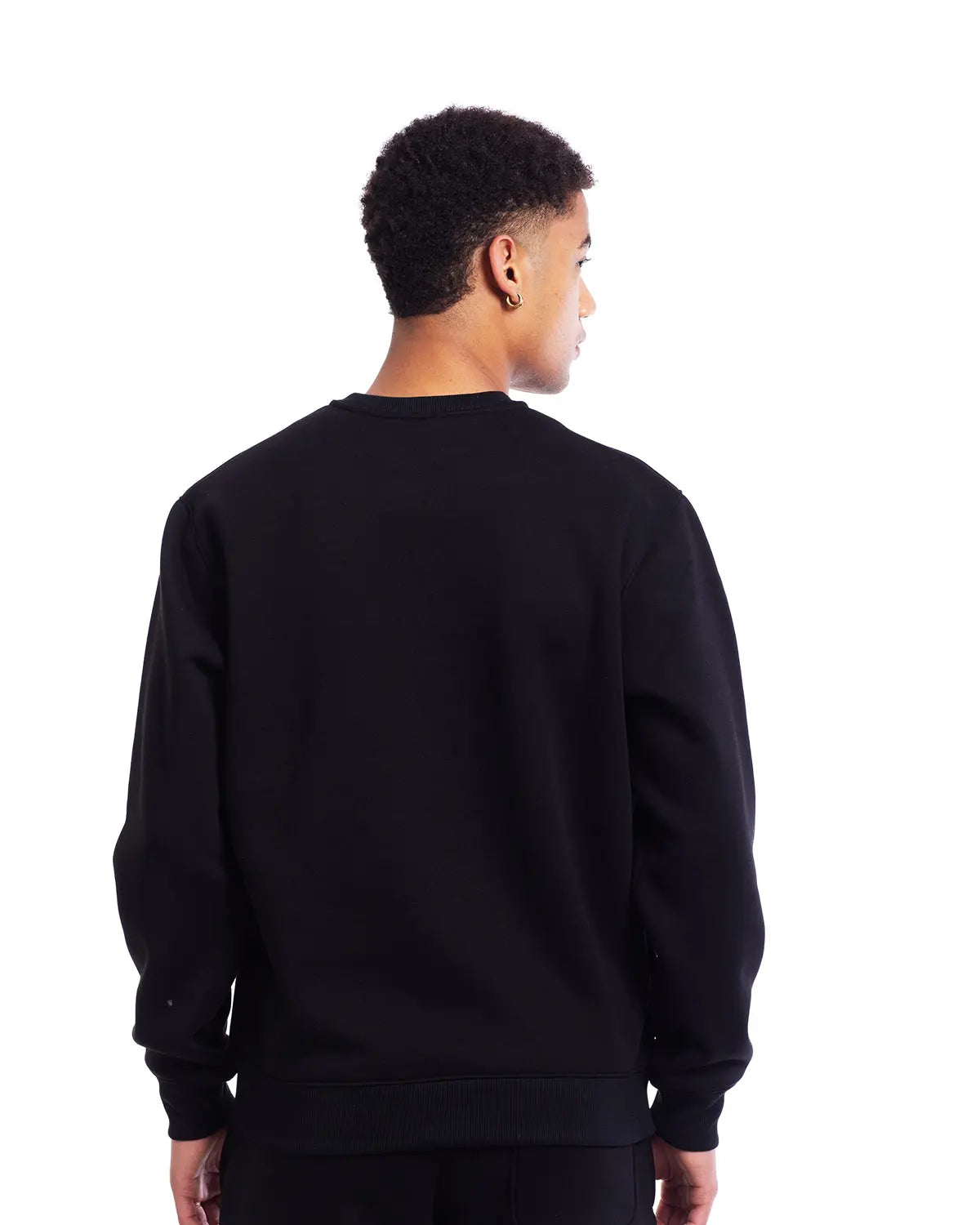 Essence- Men's Sweatshirt in Black - IZGGI