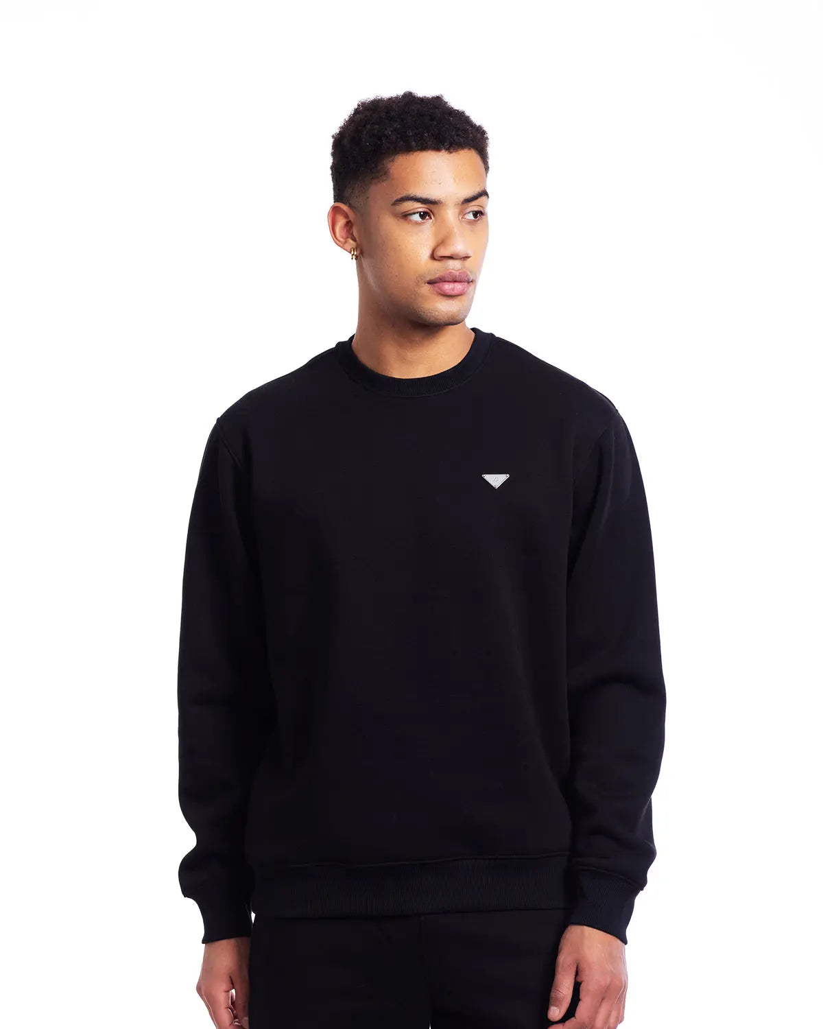 Essence- Men's Sweatshirt in Black - IZGGI
