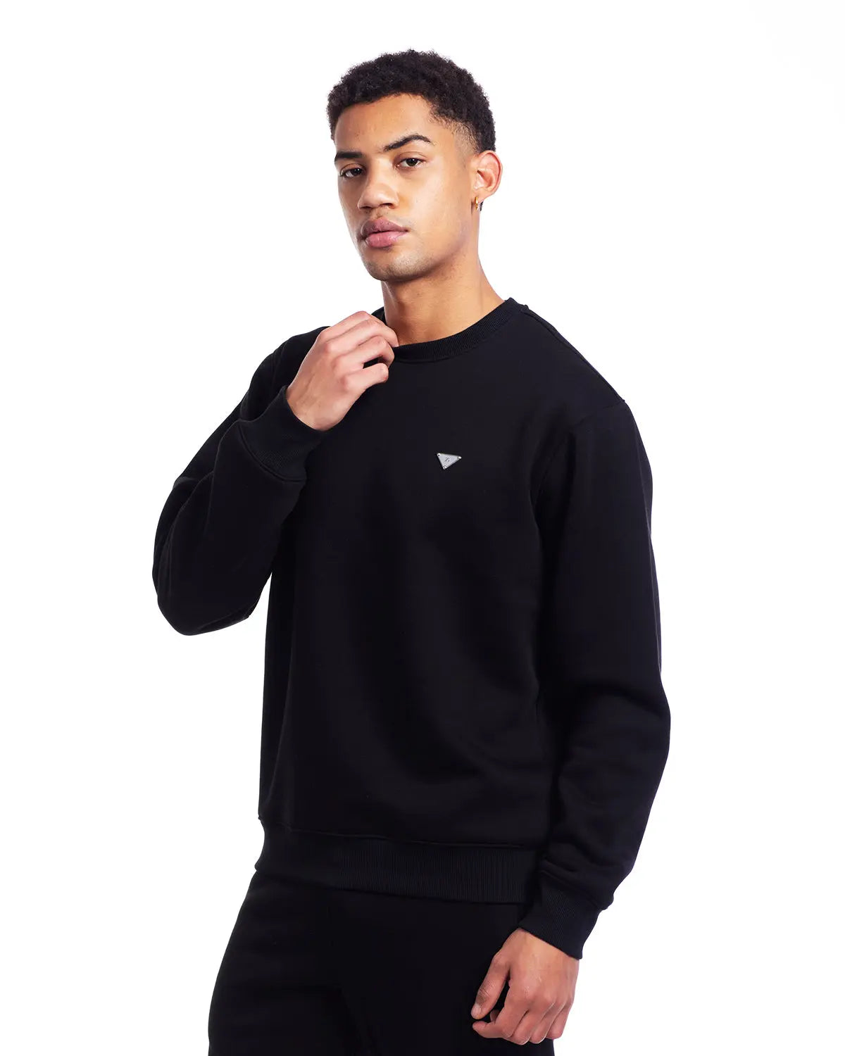 Essence- Men's Sweatshirt in Black - IZGGI